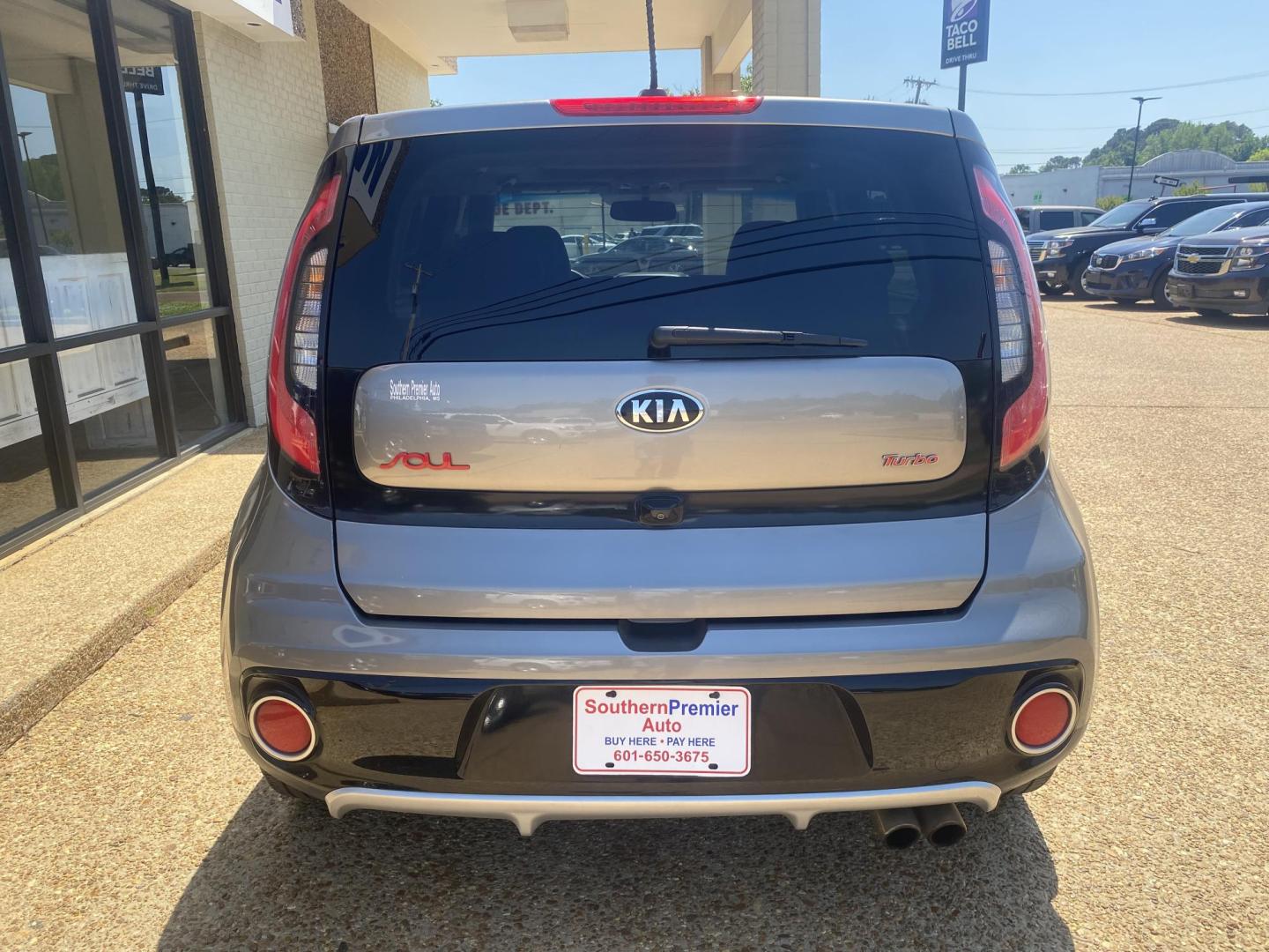 2019 GRAY KIA SOUL ! (EXCLAIM) (KNDJX3AA1K7) , located at 922 W. Beacon St., Philadelphia, MS, 39350, (601) 650-3675, 32.770447, -89.127151 - Photo#4