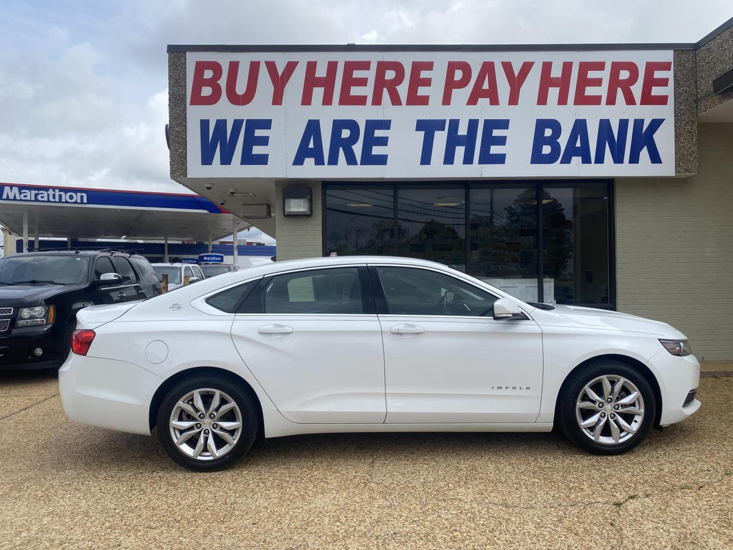 2016 WHITE CHEVROLET IMPALA LT (1LT) (2G1105SA4G9) , located at 922 W. Beacon St., Philadelphia, MS, 39350, (601) 650-3675, 32.770447, -89.127151 - Photo#6