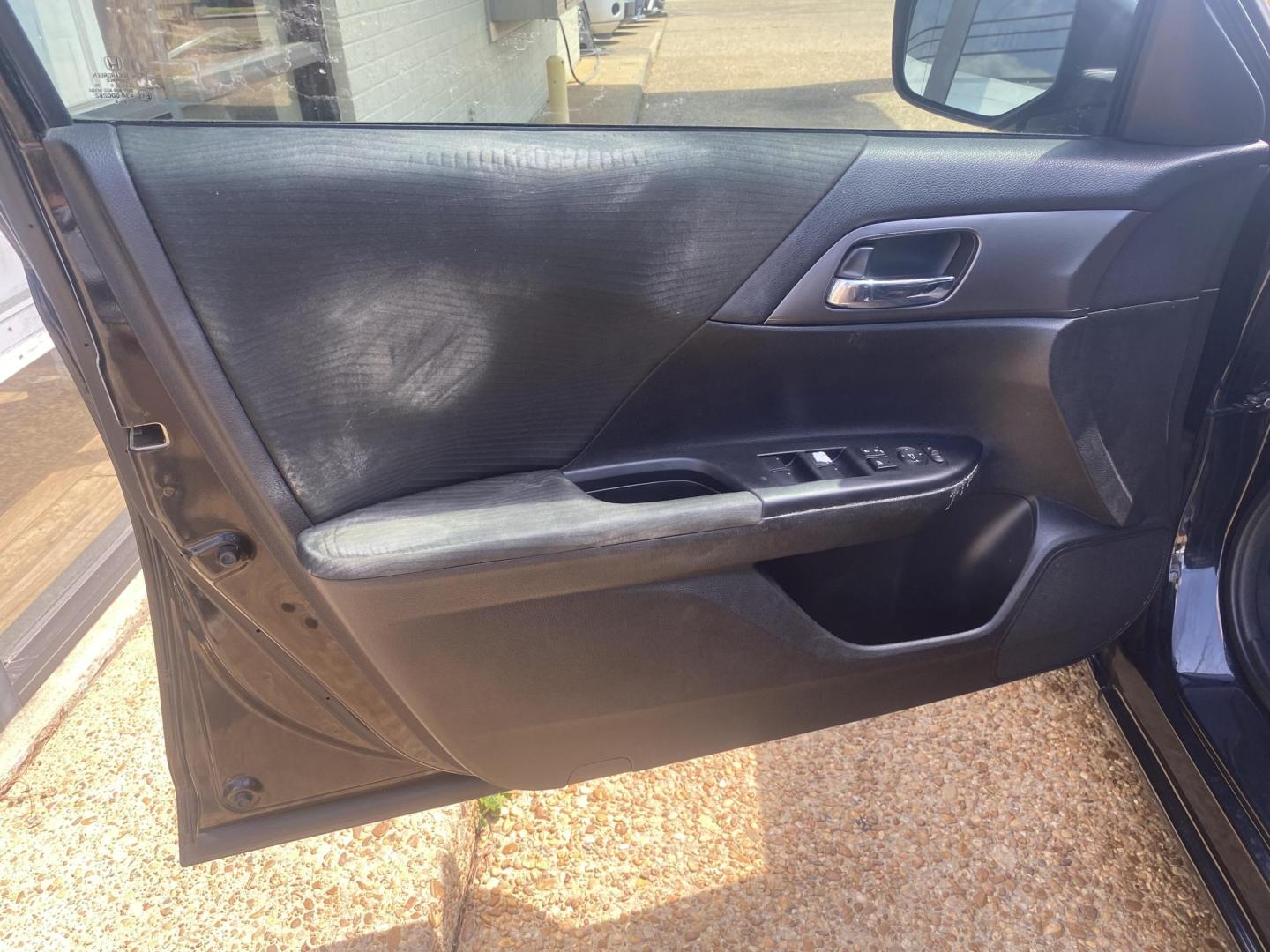 2015 BLACK HONDA ACCORD LX (1HGCR2F37FA) , located at 922 W. Beacon St., Philadelphia, MS, 39350, (601) 650-3675, 32.770447, -89.127151 - Photo#7