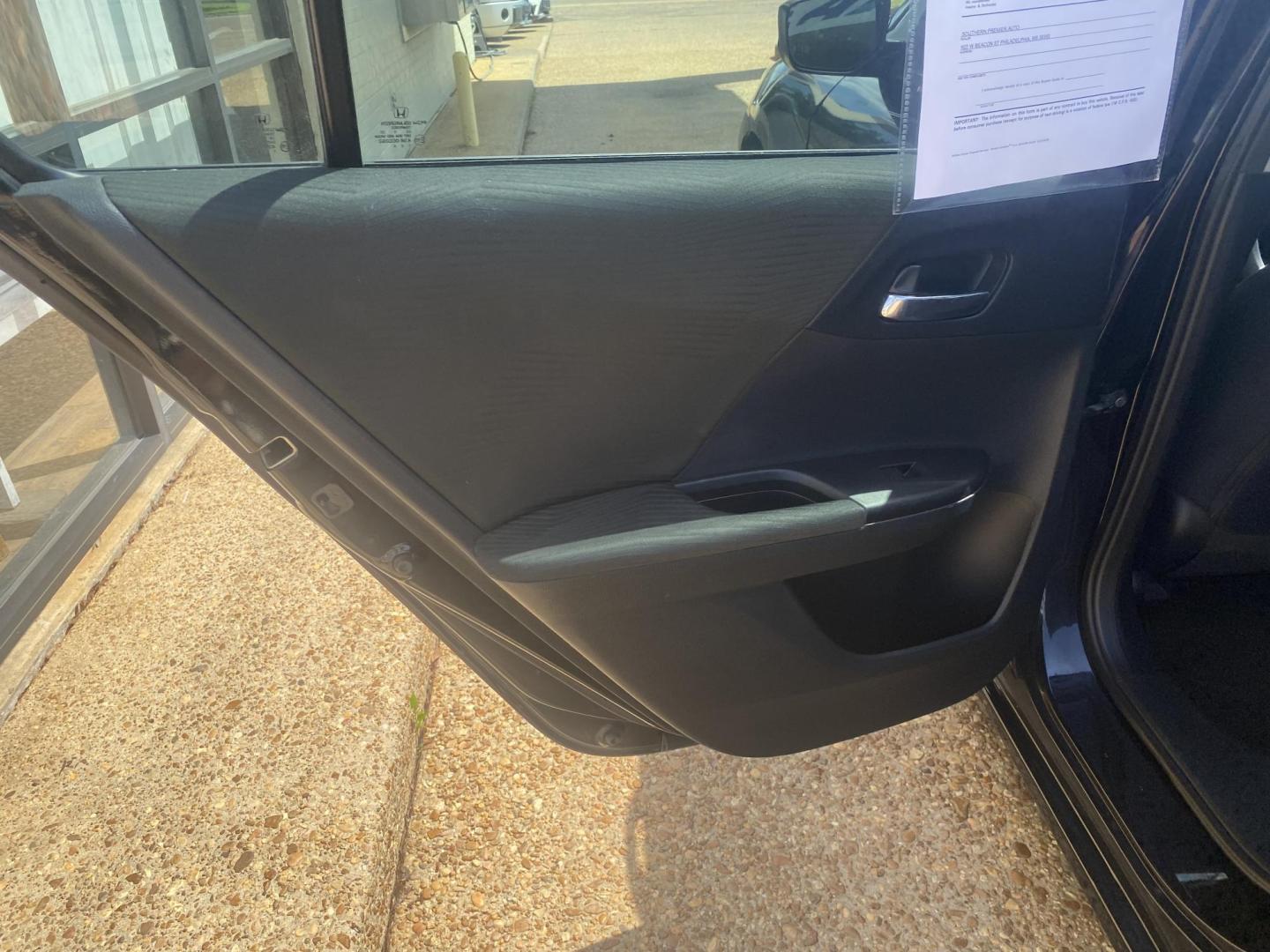 2015 BLACK HONDA ACCORD LX (1HGCR2F37FA) , located at 922 W. Beacon St., Philadelphia, MS, 39350, (601) 650-3675, 32.770447, -89.127151 - Photo#11
