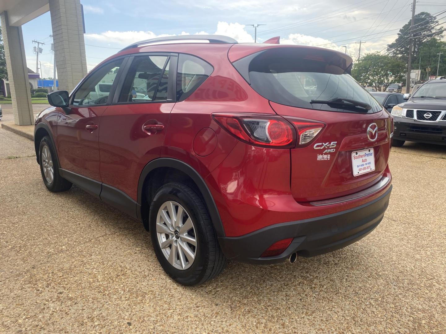2016 RED MAZDA CX-5 SPORT (JM3KE4BY3G0) , located at 922 W. Beacon St., Philadelphia, MS, 39350, (601) 650-3675, 32.770447, -89.127151 - Photo#3