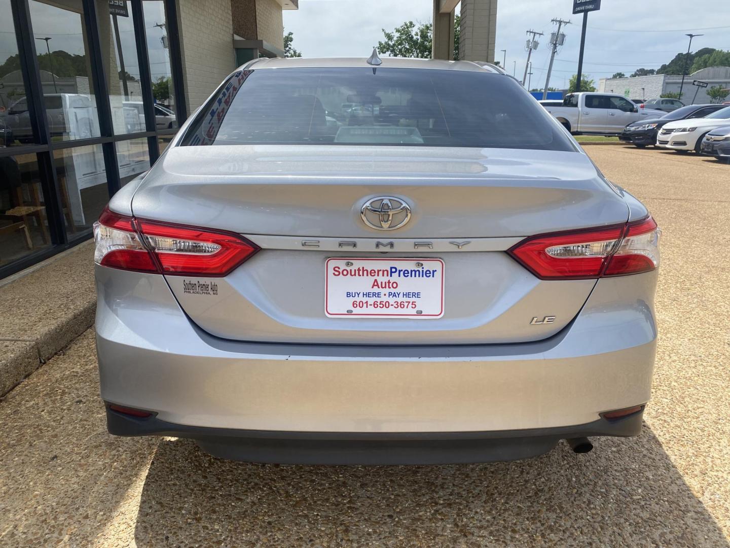 2020 SILVER TOYOTA CAMRY LE (4T1C11AK7LU) , located at 922 W. Beacon St., Philadelphia, MS, 39350, (601) 650-3675, 32.770447, -89.127151 - Photo#4