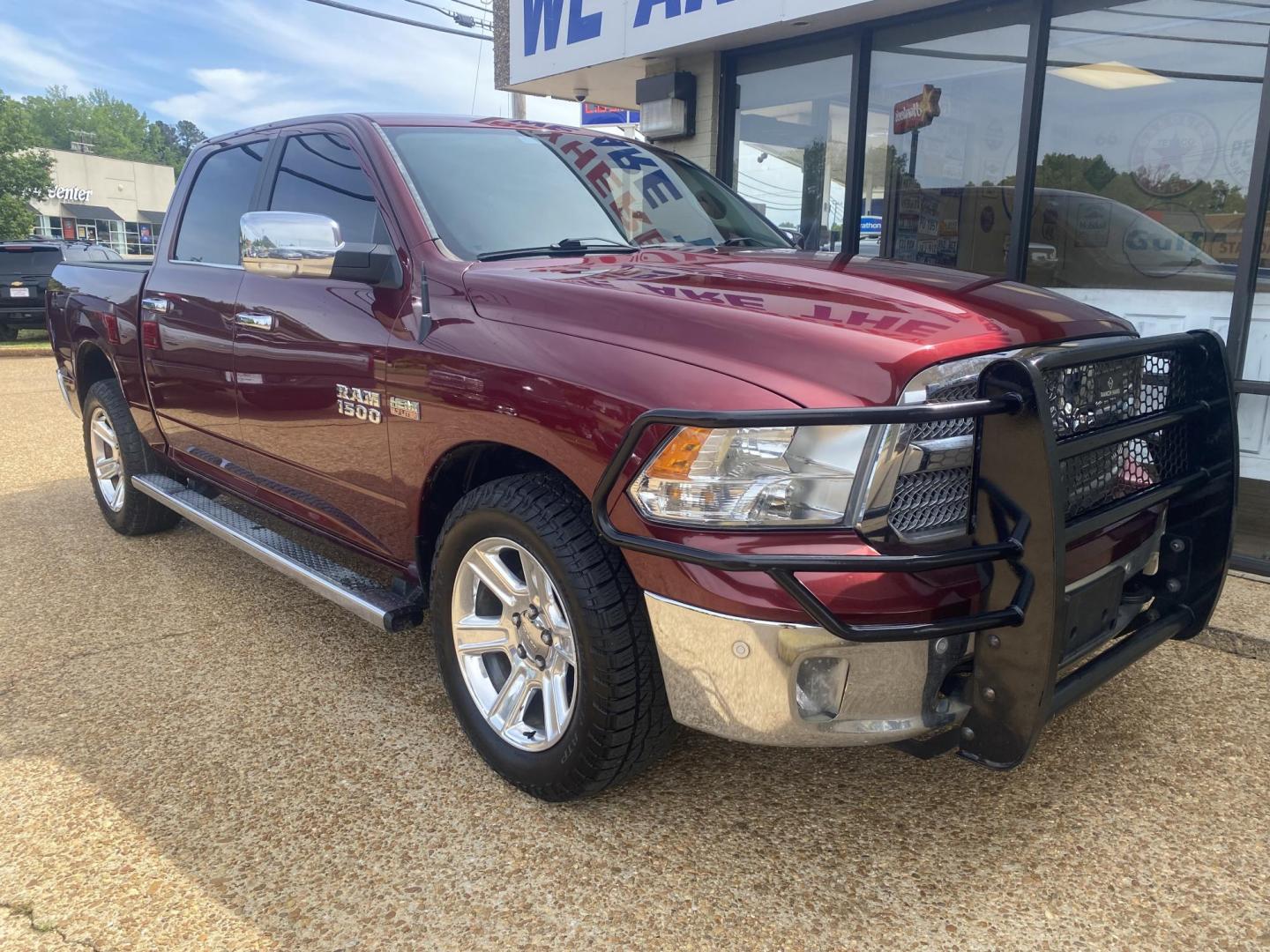 2017 RED RAM 1500 SLT; BIG HORN; (1C6RR7LT3HS) , located at 922 W. Beacon St., Philadelphia, MS, 39350, (601) 650-3675, 32.770447, -89.127151 - Photo#0