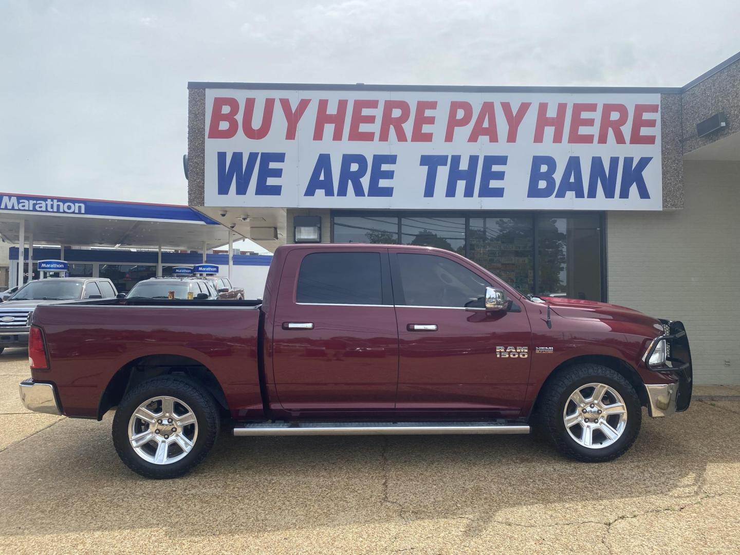 2017 RED RAM 1500 SLT; BIG HORN; (1C6RR7LT3HS) , located at 922 W. Beacon St., Philadelphia, MS, 39350, (601) 650-3675, 32.770447, -89.127151 - Photo#6