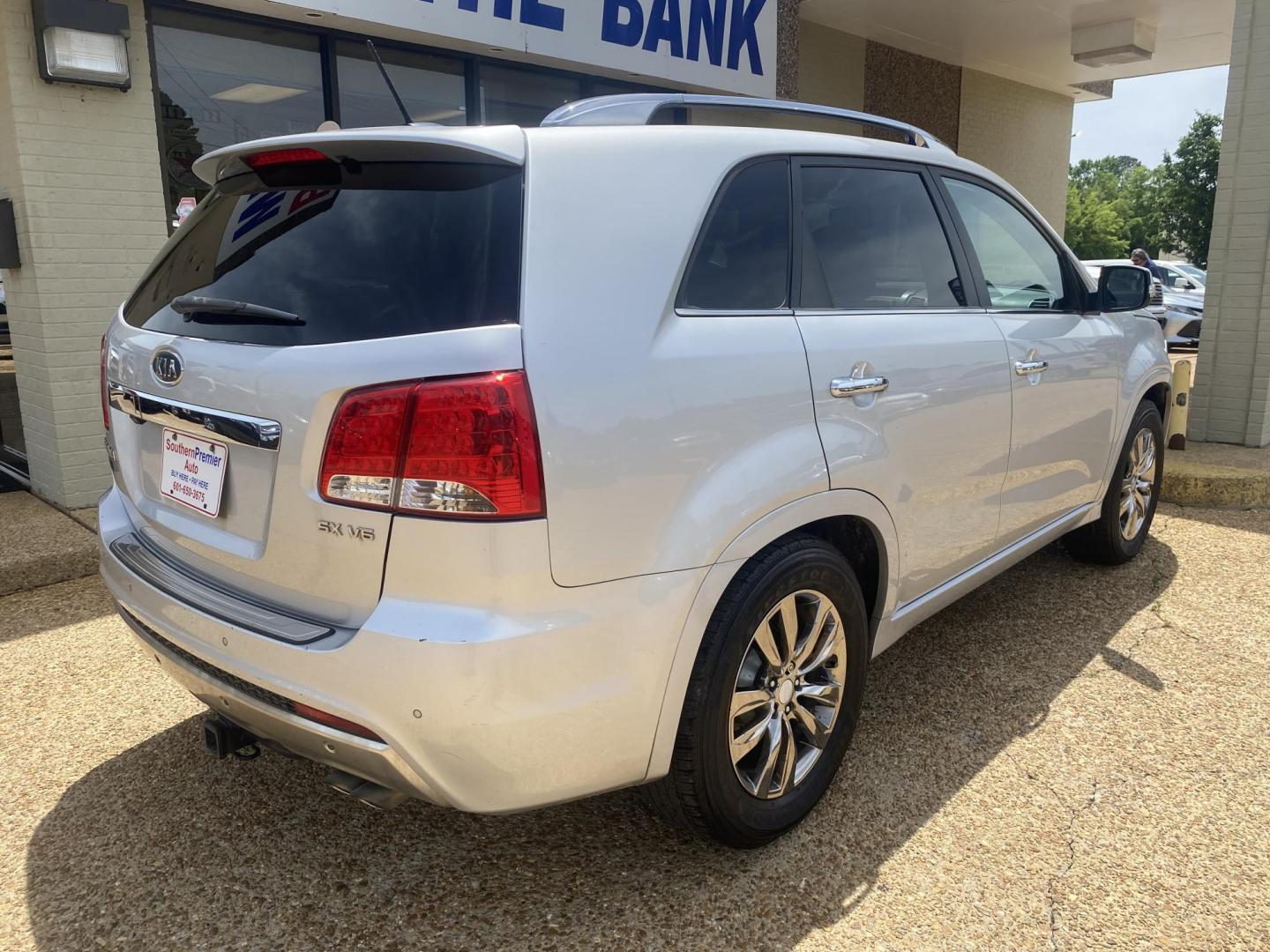 2013 SILVER KIA SORENTO SX (5XYKW4A23DG) , located at 922 W. Beacon St., Philadelphia, MS, 39350, (601) 650-3675, 32.770447, -89.127151 - Photo#5