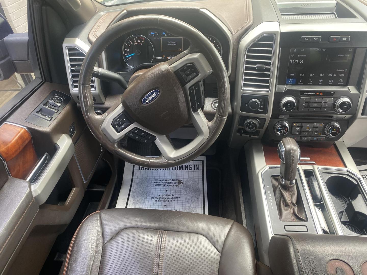 2016 BLUE FORD F-150 KING RANCH (1FTEW1EG2GF) , located at 922 W. Beacon St., Philadelphia, MS, 39350, (601) 650-3675, 32.770447, -89.127151 - Photo#17