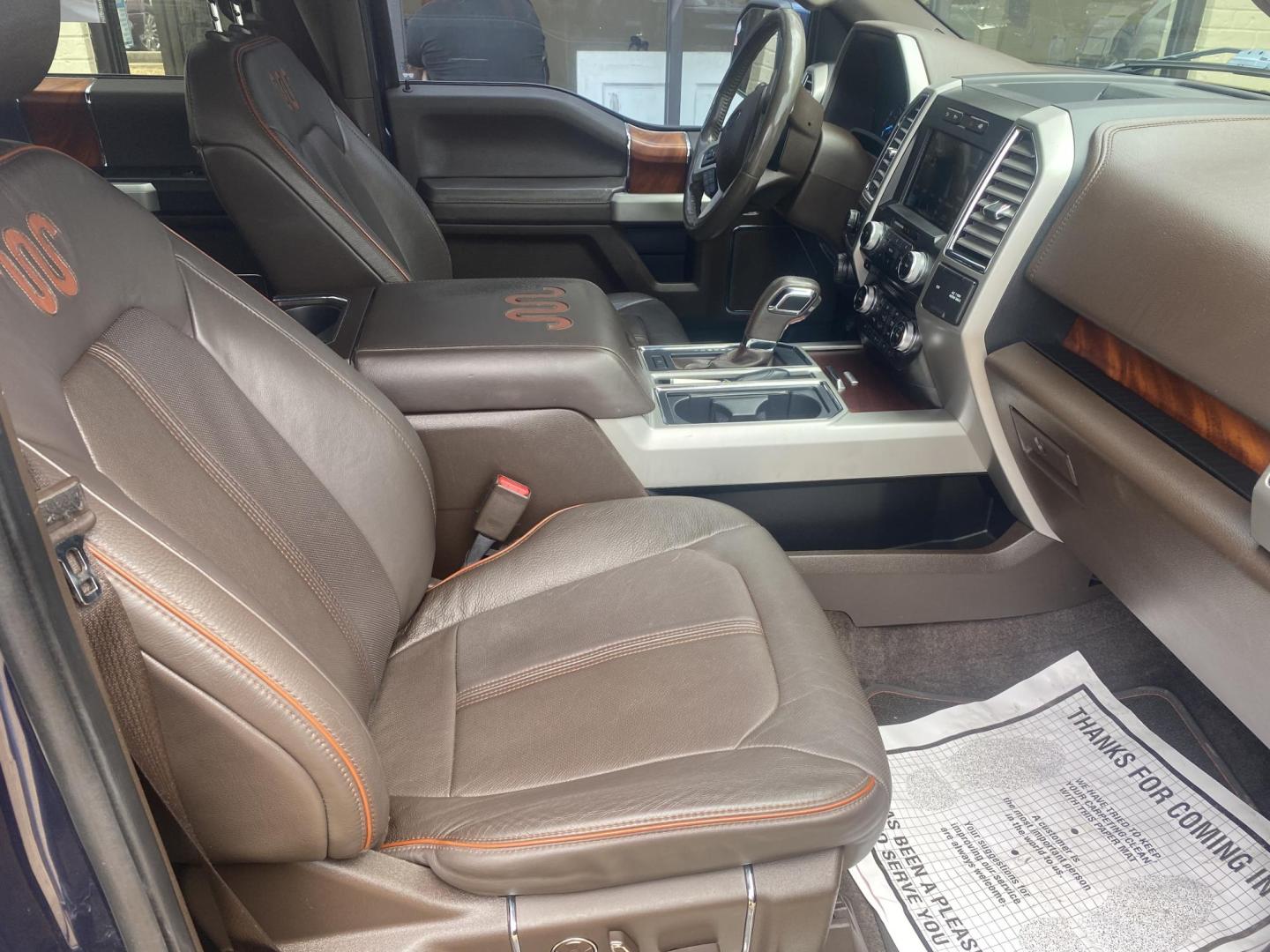 2016 BLUE FORD F-150 KING RANCH (1FTEW1EG2GF) , located at 922 W. Beacon St., Philadelphia, MS, 39350, (601) 650-3675, 32.770447, -89.127151 - Photo#10