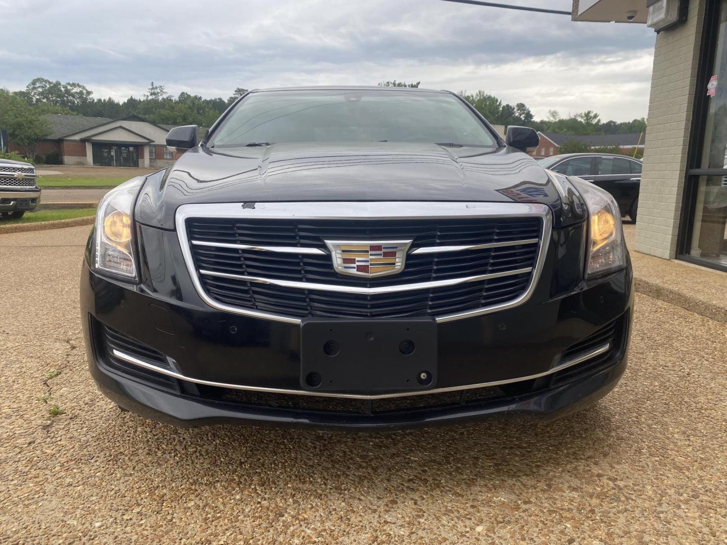 2016 BLACK CADILLAC ATS LUXURY (1G6AB5RX4G0) , located at 922 W. Beacon St., Philadelphia, MS, 39350, (601) 650-3675, 32.770447, -89.127151 - Photo#1
