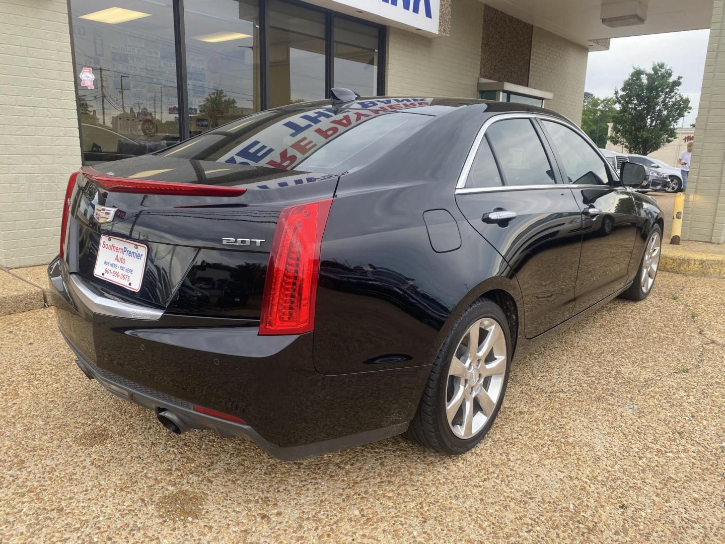 2016 BLACK CADILLAC ATS LUXURY (1G6AB5RX4G0) , located at 922 W. Beacon St., Philadelphia, MS, 39350, (601) 650-3675, 32.770447, -89.127151 - Photo#5