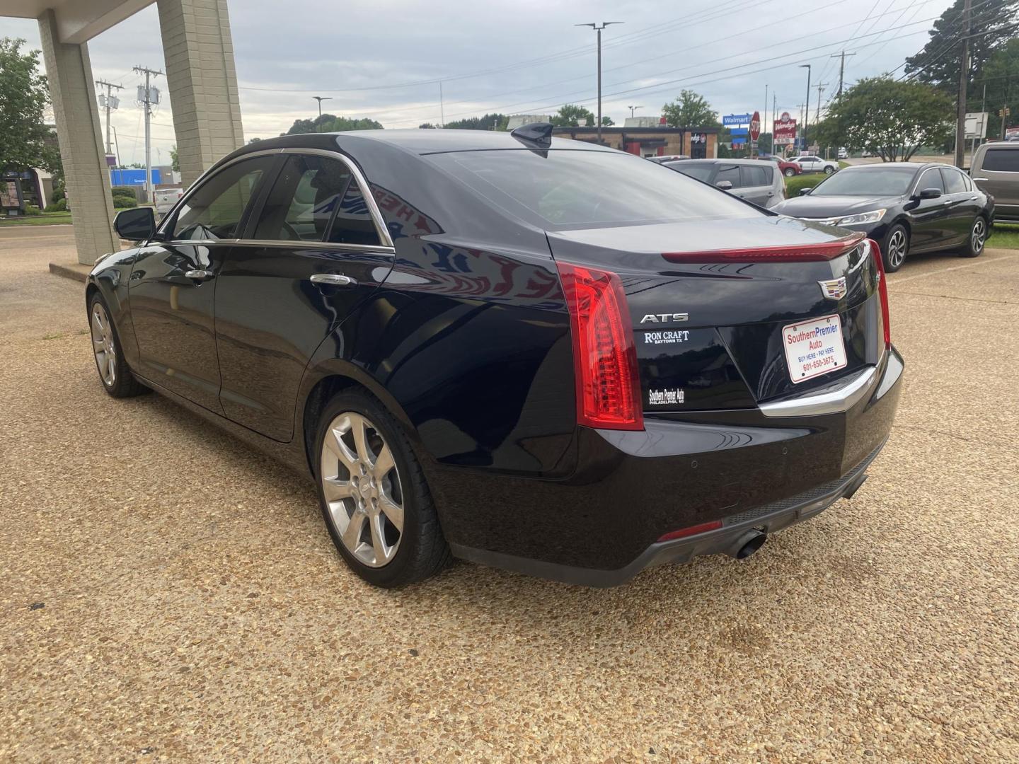 2016 BLACK CADILLAC ATS LUXURY (1G6AB5RX4G0) , located at 922 W. Beacon St., Philadelphia, MS, 39350, (601) 650-3675, 32.770447, -89.127151 - Photo#3