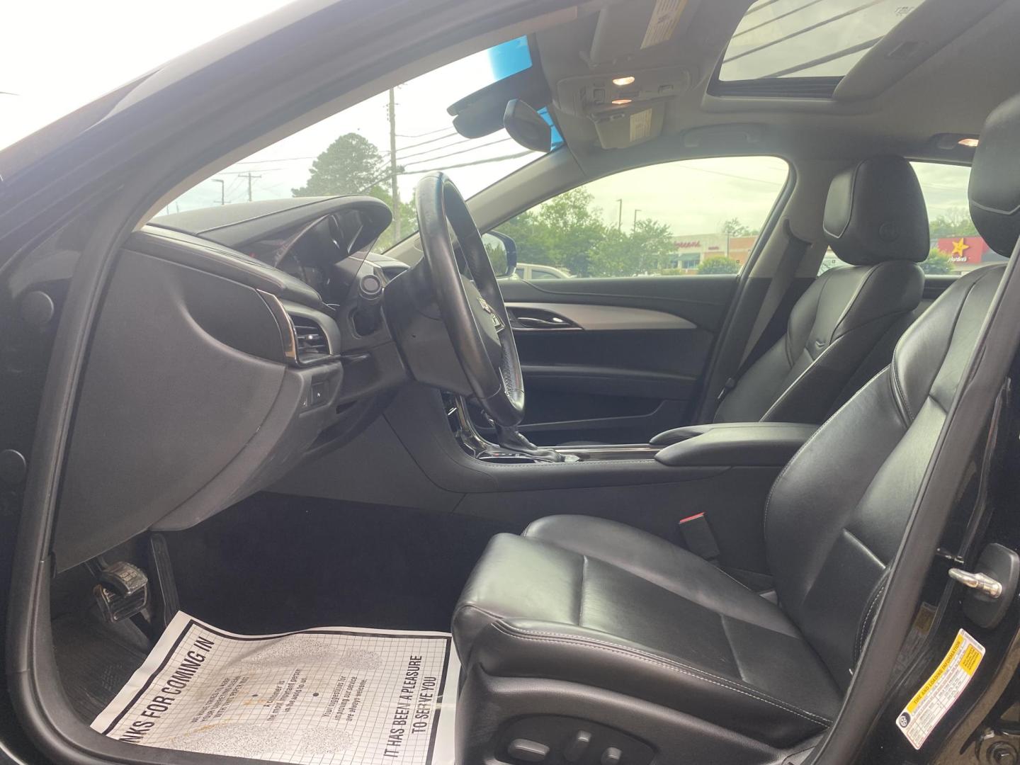 2016 BLACK CADILLAC ATS LUXURY (1G6AB5RX4G0) , located at 922 W. Beacon St., Philadelphia, MS, 39350, (601) 650-3675, 32.770447, -89.127151 - Photo#9