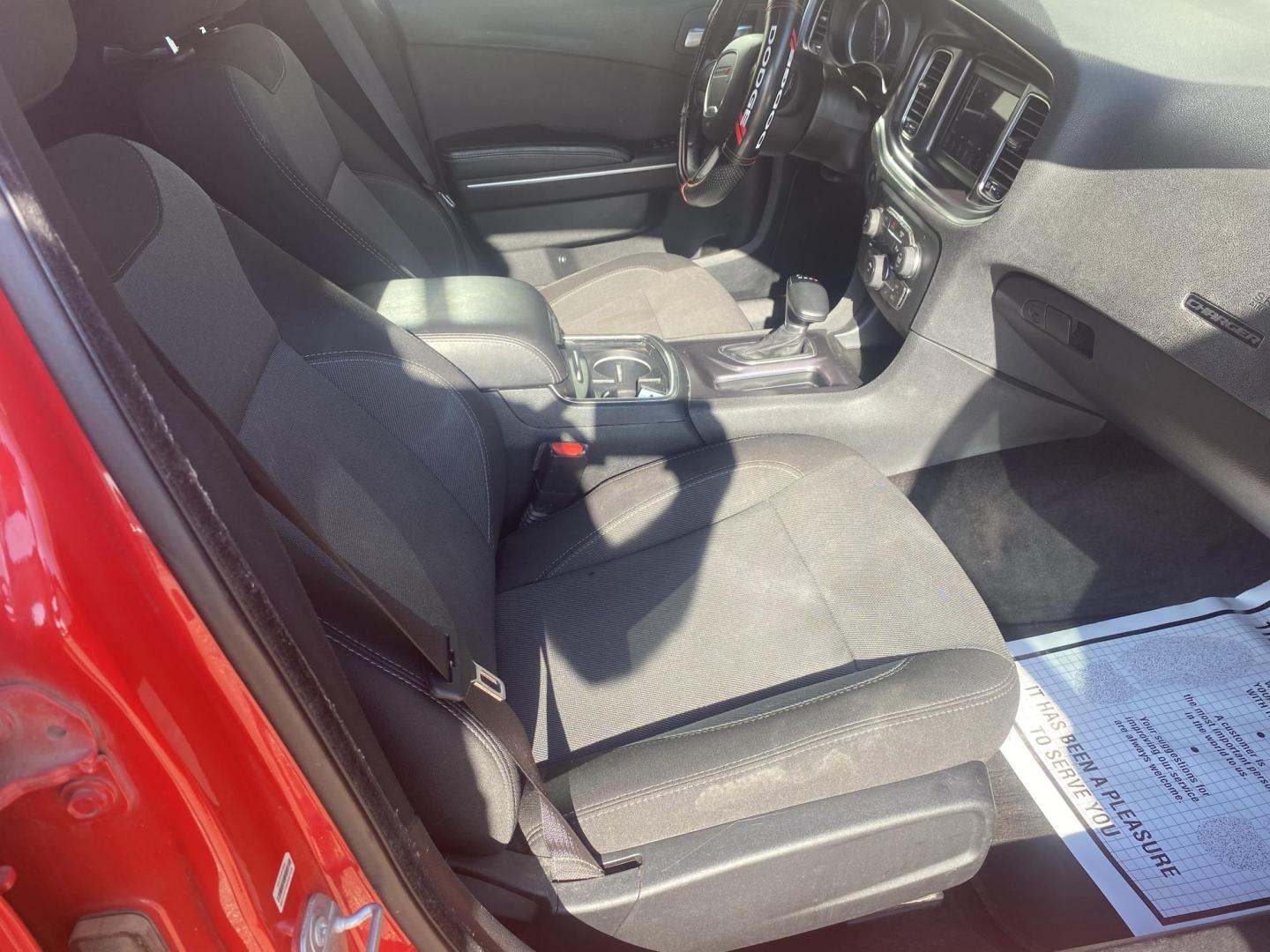 2018 RED DODGE CHARGER SXT (2C3CDXBG1JH) , located at 922 W. Beacon St., Philadelphia, MS, 39350, (601) 650-3675, 32.770447, -89.127151 - Photo#10