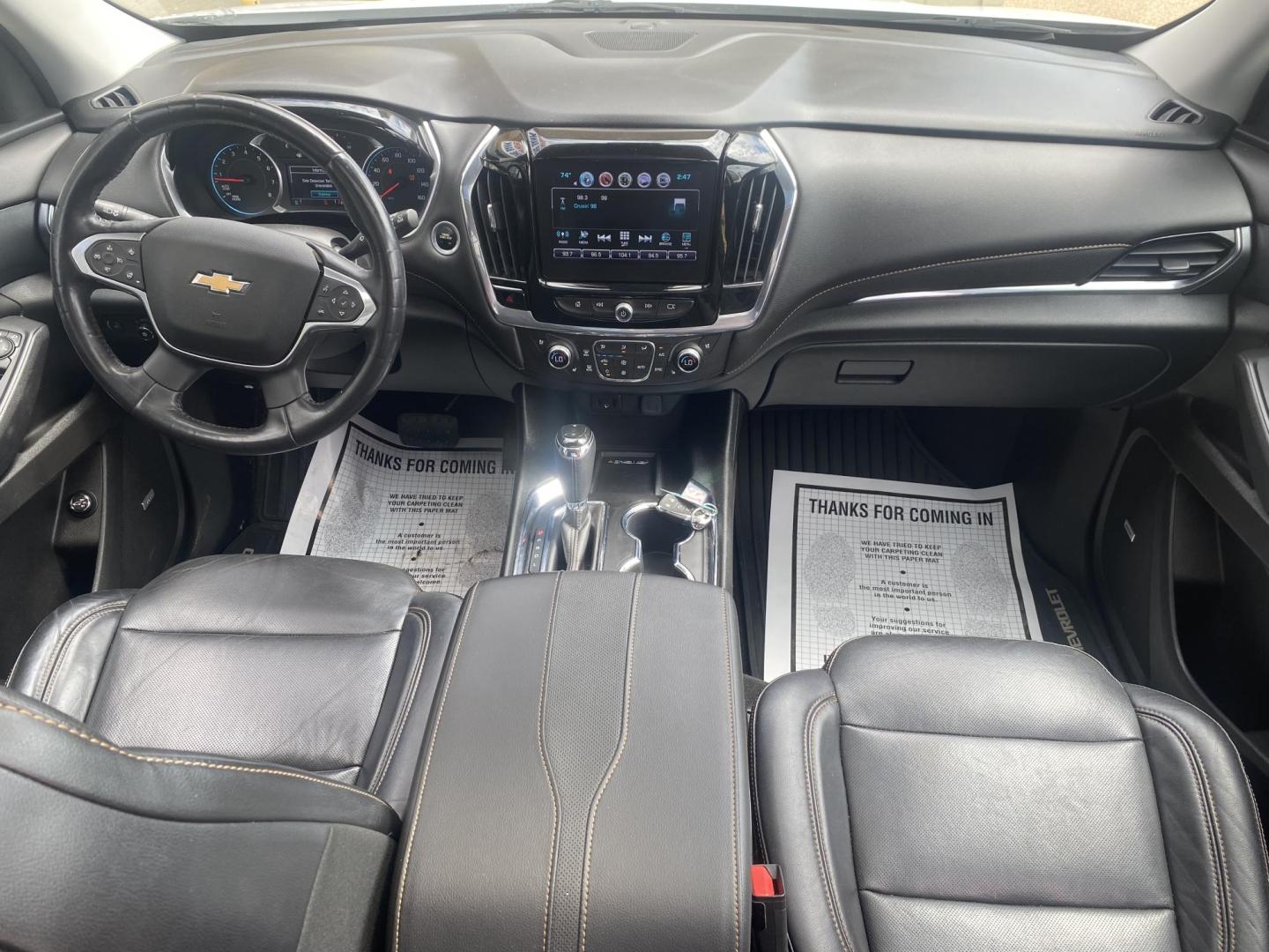 2018 WHITE CHEVROLET TRAVERSE PREMIER (1GNERKKW1JJ) , located at 922 W. Beacon St., Philadelphia, MS, 39350, (601) 650-3675, 32.770447, -89.127151 - Photo#16