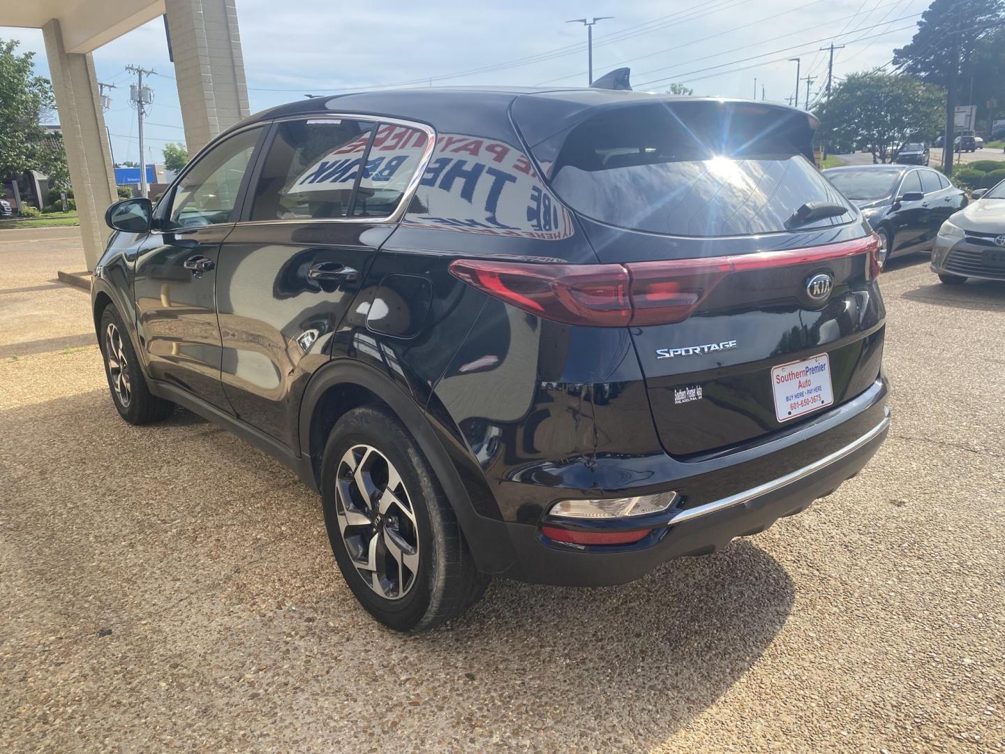 2020 BLACK KIA SPORTAGE LX (KNDPM3AC0L7) , located at 922 W. Beacon St., Philadelphia, MS, 39350, (601) 650-3675, 32.770447, -89.127151 - Photo#3