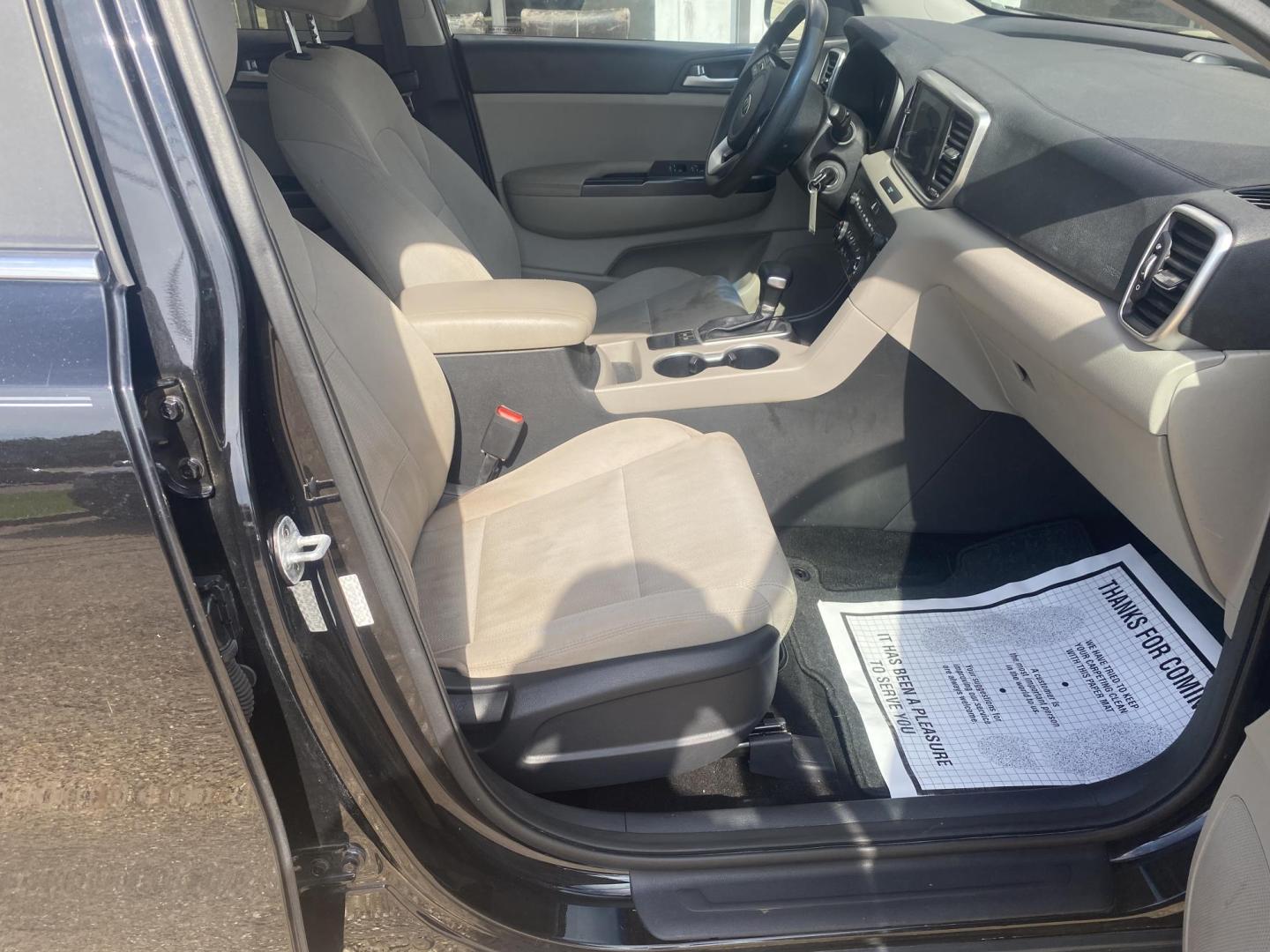 2020 BLACK KIA SPORTAGE LX (KNDPM3AC0L7) , located at 922 W. Beacon St., Philadelphia, MS, 39350, (601) 650-3675, 32.770447, -89.127151 - Photo#10
