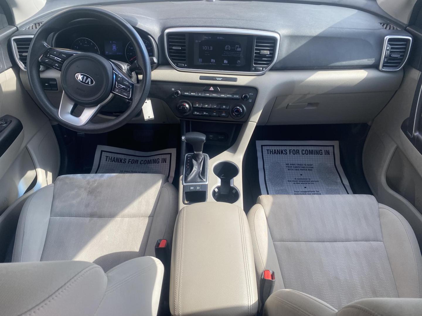 2020 BLACK KIA SPORTAGE LX (KNDPM3AC0L7) , located at 922 W. Beacon St., Philadelphia, MS, 39350, (601) 650-3675, 32.770447, -89.127151 - Photo#16