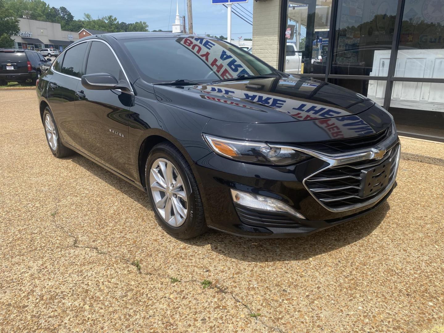 2019 BLACK CHEVROLET MALIBU LT (2FL) (1G1ZD5ST2KF) , located at 922 W. Beacon St., Philadelphia, MS, 39350, (601) 650-3675, 32.770447, -89.127151 - Photo#0
