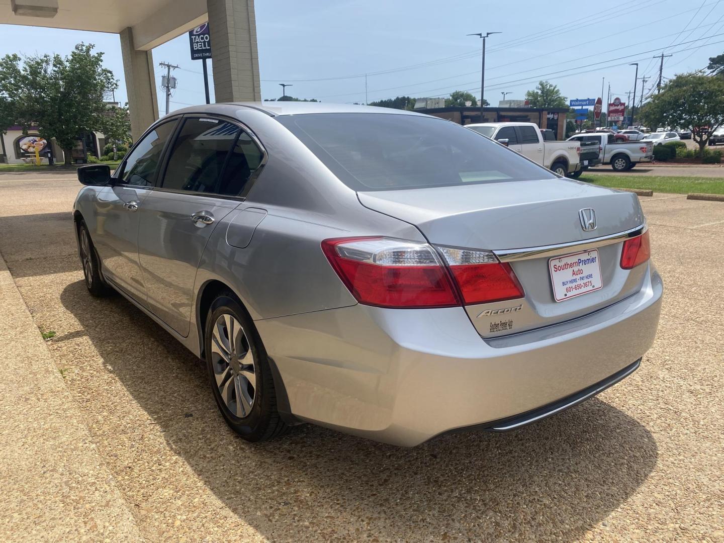 2013 SILVER HONDA ACCORD LX (1HGCR2F39DA) , located at 922 W. Beacon St., Philadelphia, MS, 39350, (601) 650-3675, 32.770447, -89.127151 - Photo#1