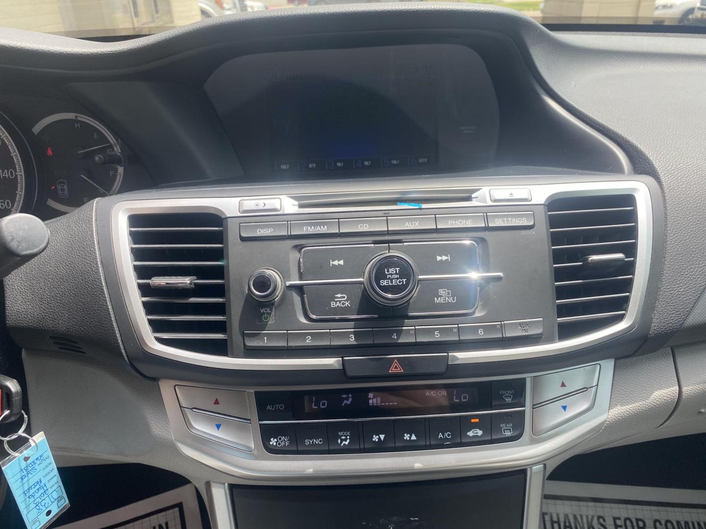 2013 SILVER HONDA ACCORD LX (1HGCR2F39DA) , located at 922 W. Beacon St., Philadelphia, MS, 39350, (601) 650-3675, 32.770447, -89.127151 - Photo#19