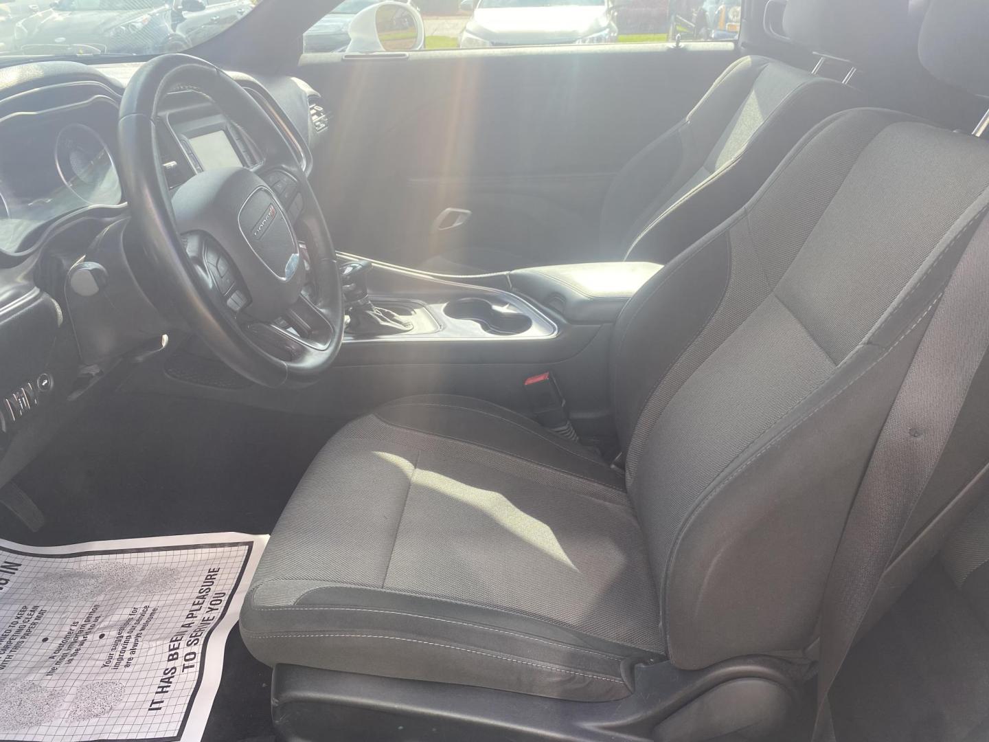2016 WHITE DODGE CHALLENGER SXT (2C3CDZAG7GH) , located at 922 W. Beacon St., Philadelphia, MS, 39350, (601) 650-3675, 32.770447, -89.127151 - Photo#9