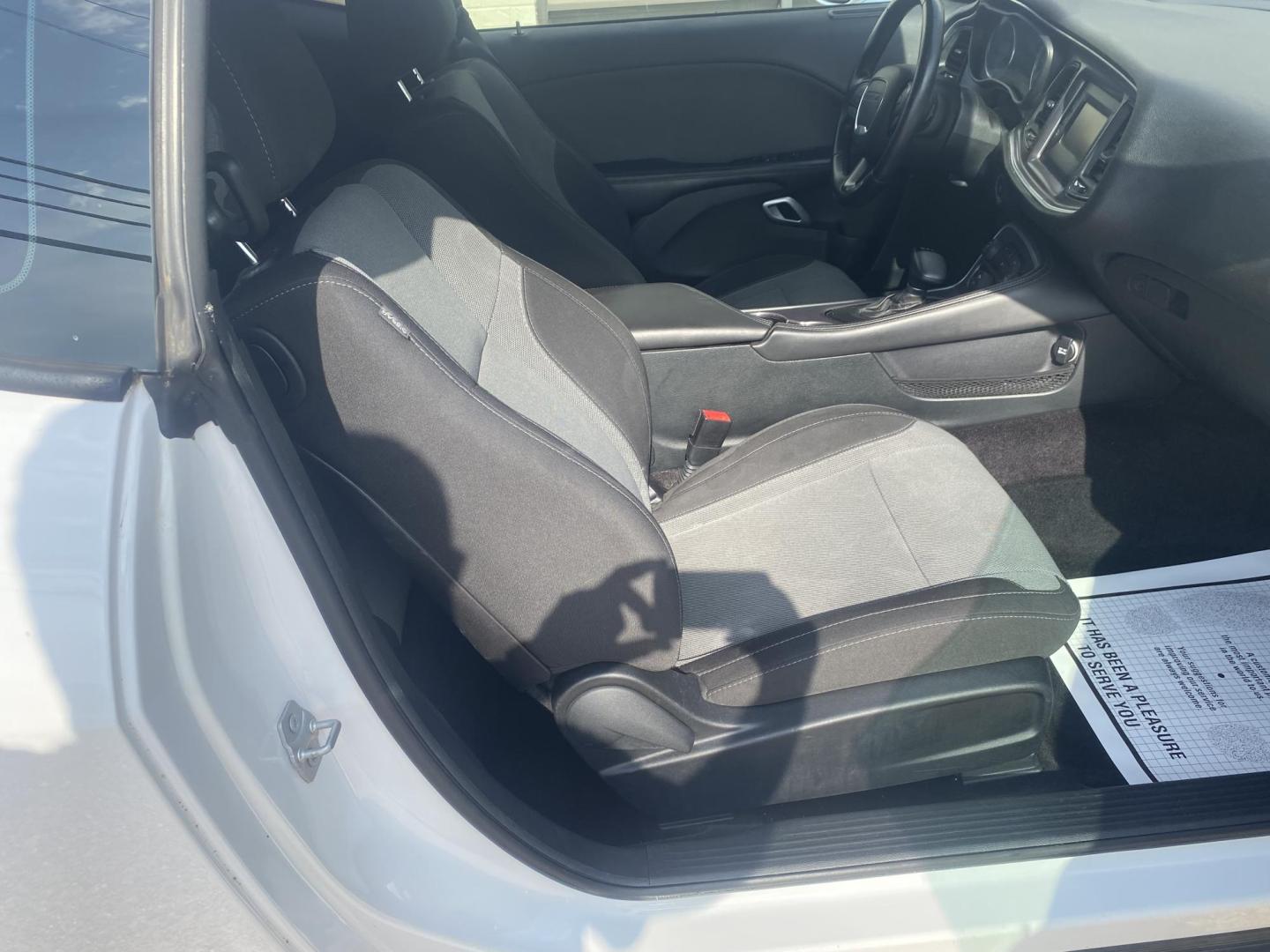 2016 WHITE DODGE CHALLENGER SXT (2C3CDZAG7GH) , located at 922 W. Beacon St., Philadelphia, MS, 39350, (601) 650-3675, 32.770447, -89.127151 - Photo#10