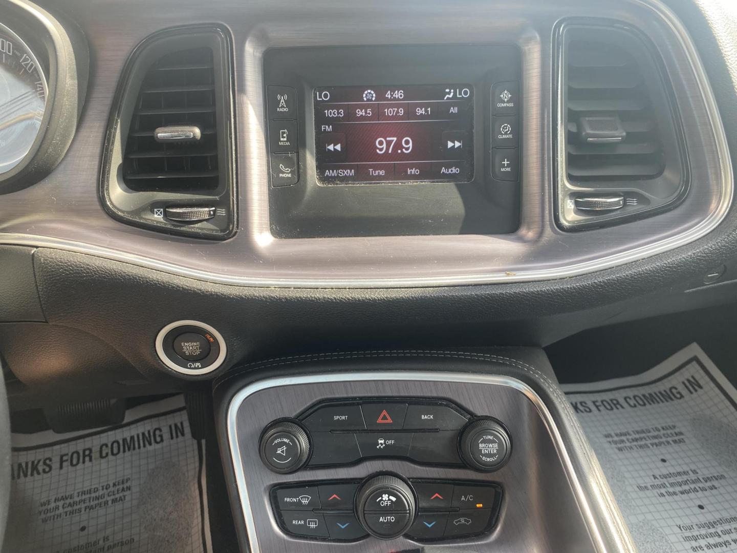 2016 WHITE DODGE CHALLENGER SXT (2C3CDZAG7GH) , located at 922 W. Beacon St., Philadelphia, MS, 39350, (601) 650-3675, 32.770447, -89.127151 - Photo#13