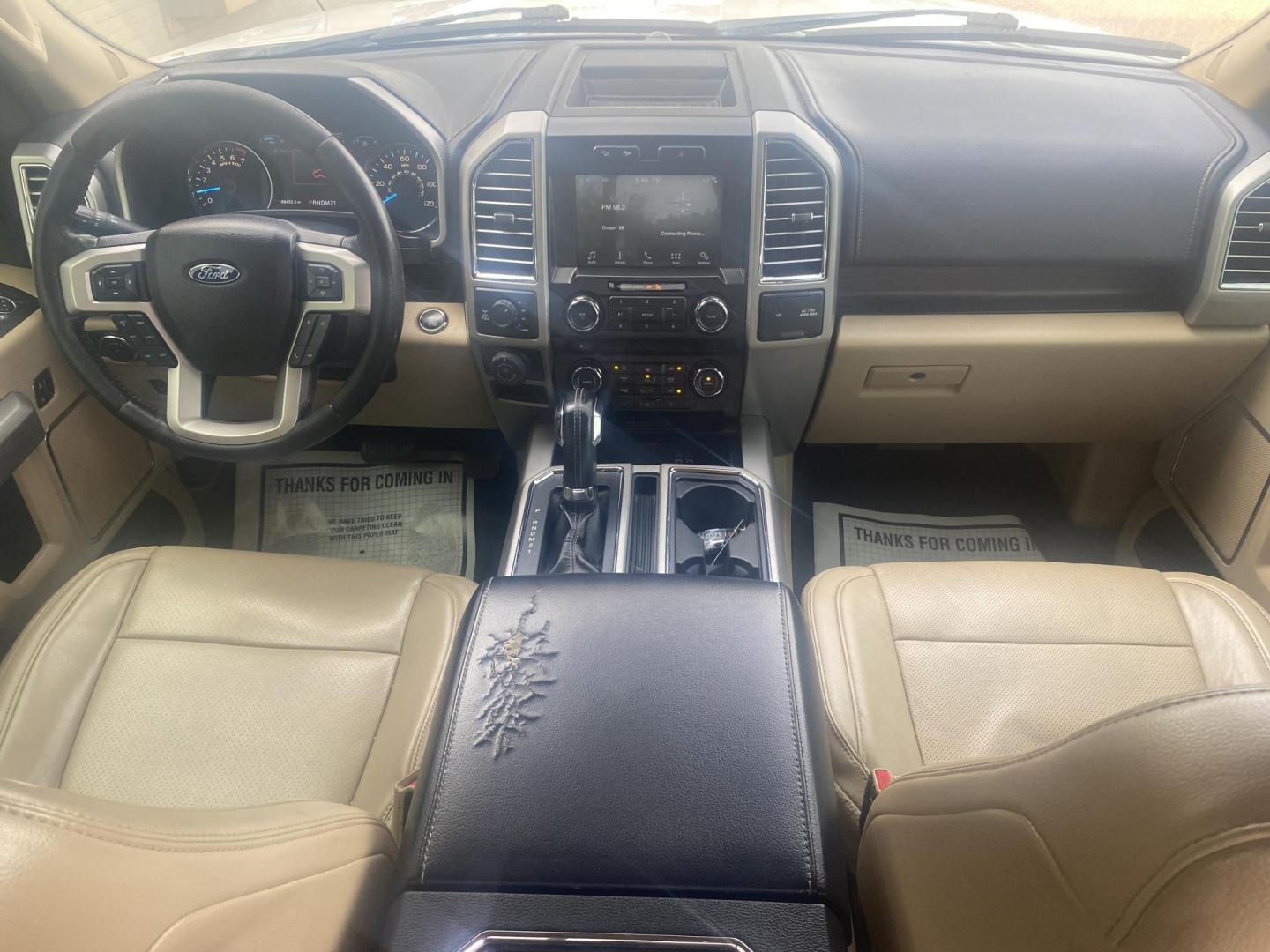 2016 WHITE FORD F-150 LARIAT (1FTEW1EF4GF) , located at 922 W. Beacon St., Philadelphia, MS, 39350, (601) 650-3675, 32.770447, -89.127151 - Photo#16
