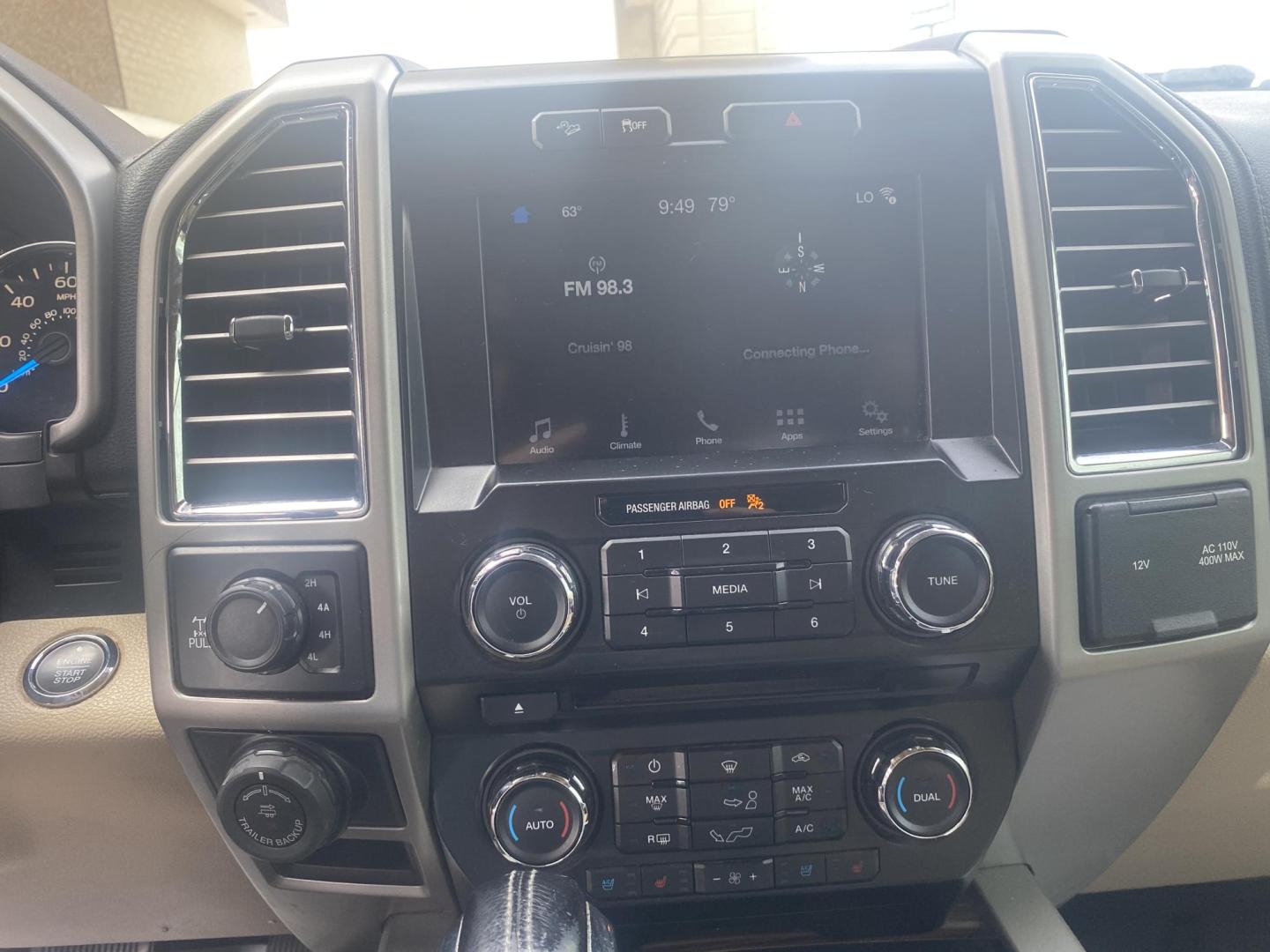 2016 WHITE FORD F-150 LARIAT (1FTEW1EF4GF) , located at 922 W. Beacon St., Philadelphia, MS, 39350, (601) 650-3675, 32.770447, -89.127151 - Photo#17