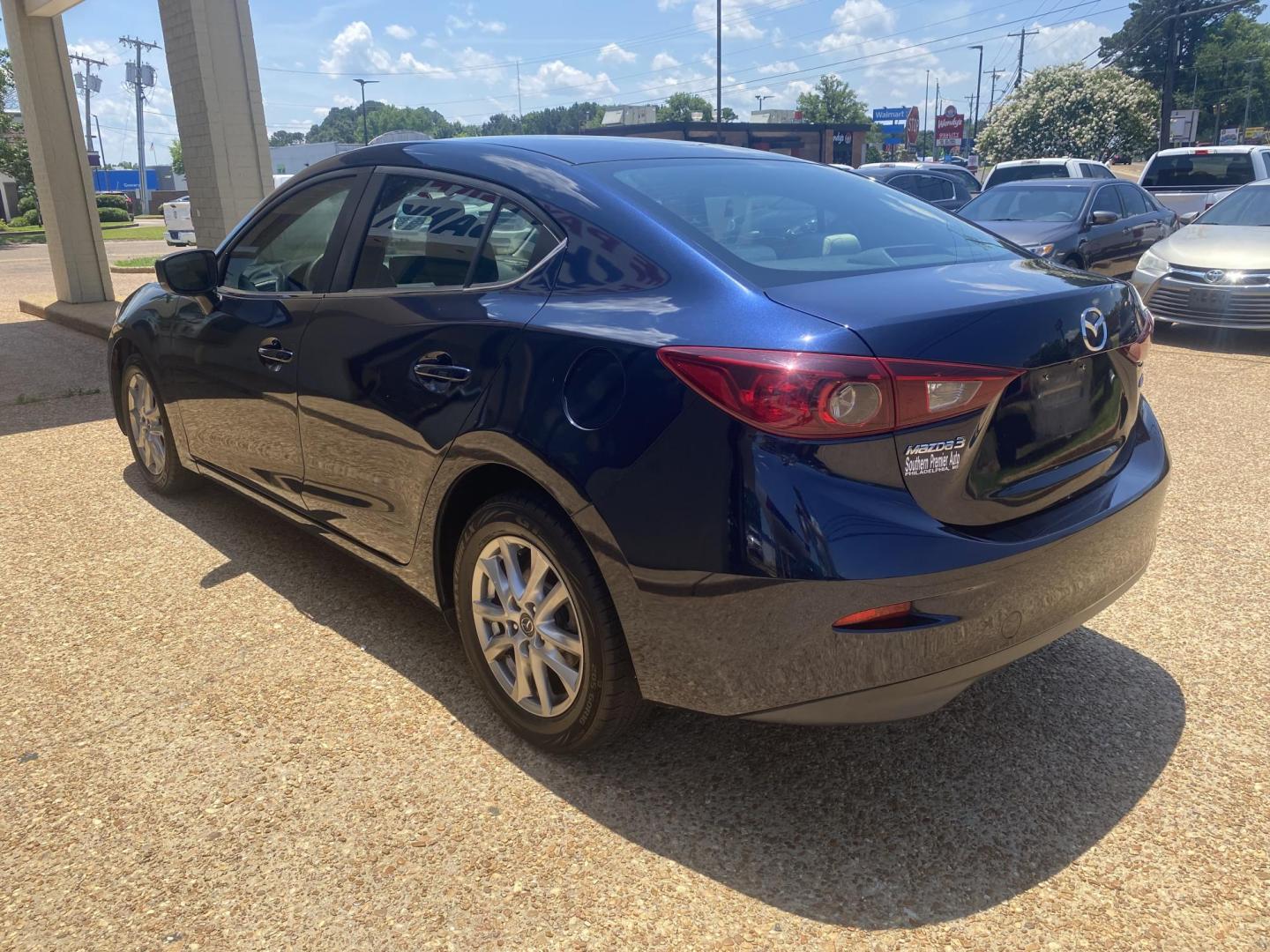 2017 BLUE MAZDA MAZDA3 SPORT (3MZBN1U76HM) , located at 922 W. Beacon St., Philadelphia, MS, 39350, (601) 650-3675, 32.770447, -89.127151 - Photo#3