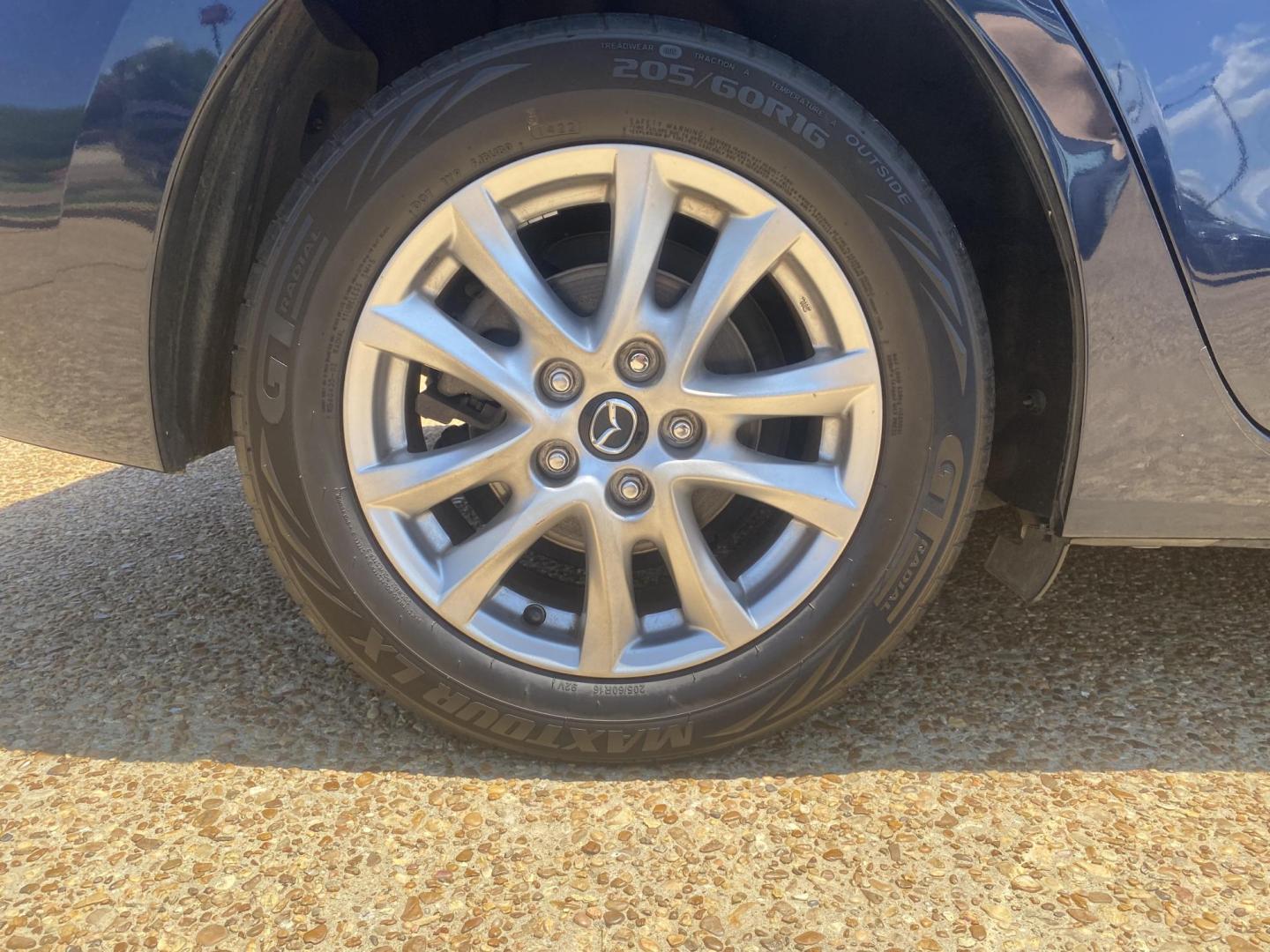 2017 BLUE MAZDA MAZDA3 SPORT (3MZBN1U76HM) , located at 922 W. Beacon St., Philadelphia, MS, 39350, (601) 650-3675, 32.770447, -89.127151 - Photo#7
