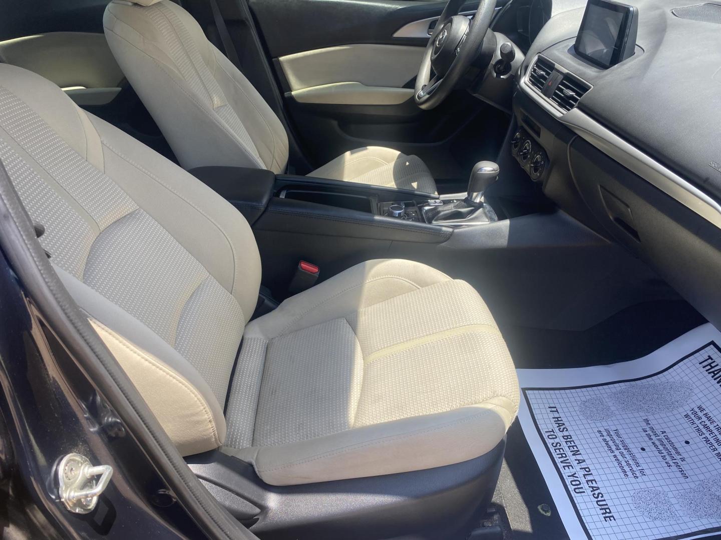 2017 BLUE MAZDA MAZDA3 SPORT (3MZBN1U76HM) , located at 922 W. Beacon St., Philadelphia, MS, 39350, (601) 650-3675, 32.770447, -89.127151 - Photo#10
