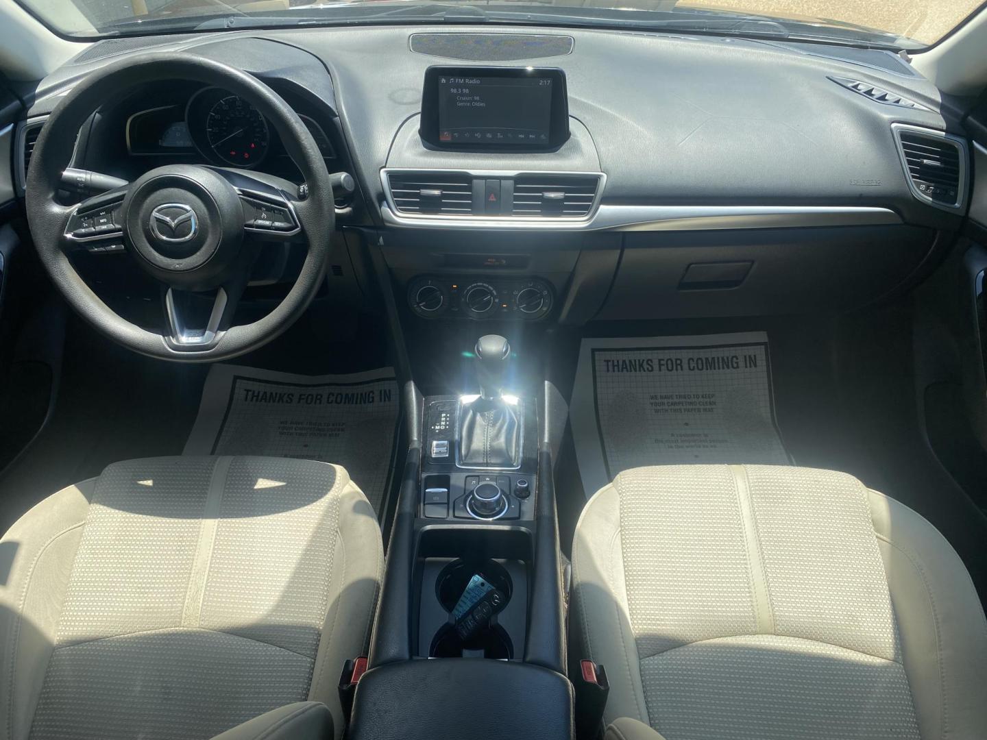2017 BLUE MAZDA MAZDA3 SPORT (3MZBN1U76HM) , located at 922 W. Beacon St., Philadelphia, MS, 39350, (601) 650-3675, 32.770447, -89.127151 - Photo#15