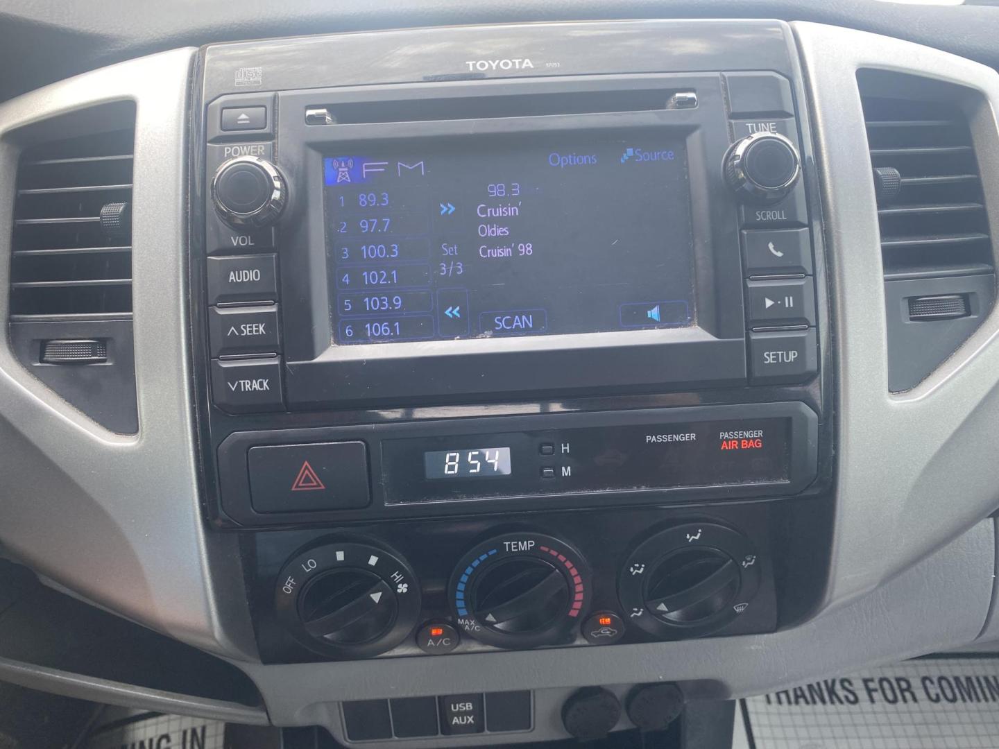 2013 SILVER TOYOTA TACOMA PRERUNNER (5TFTX4GN7DX) , located at 922 W. Beacon St., Philadelphia, MS, 39350, (601) 650-3675, 32.770447, -89.127151 - Photo#15