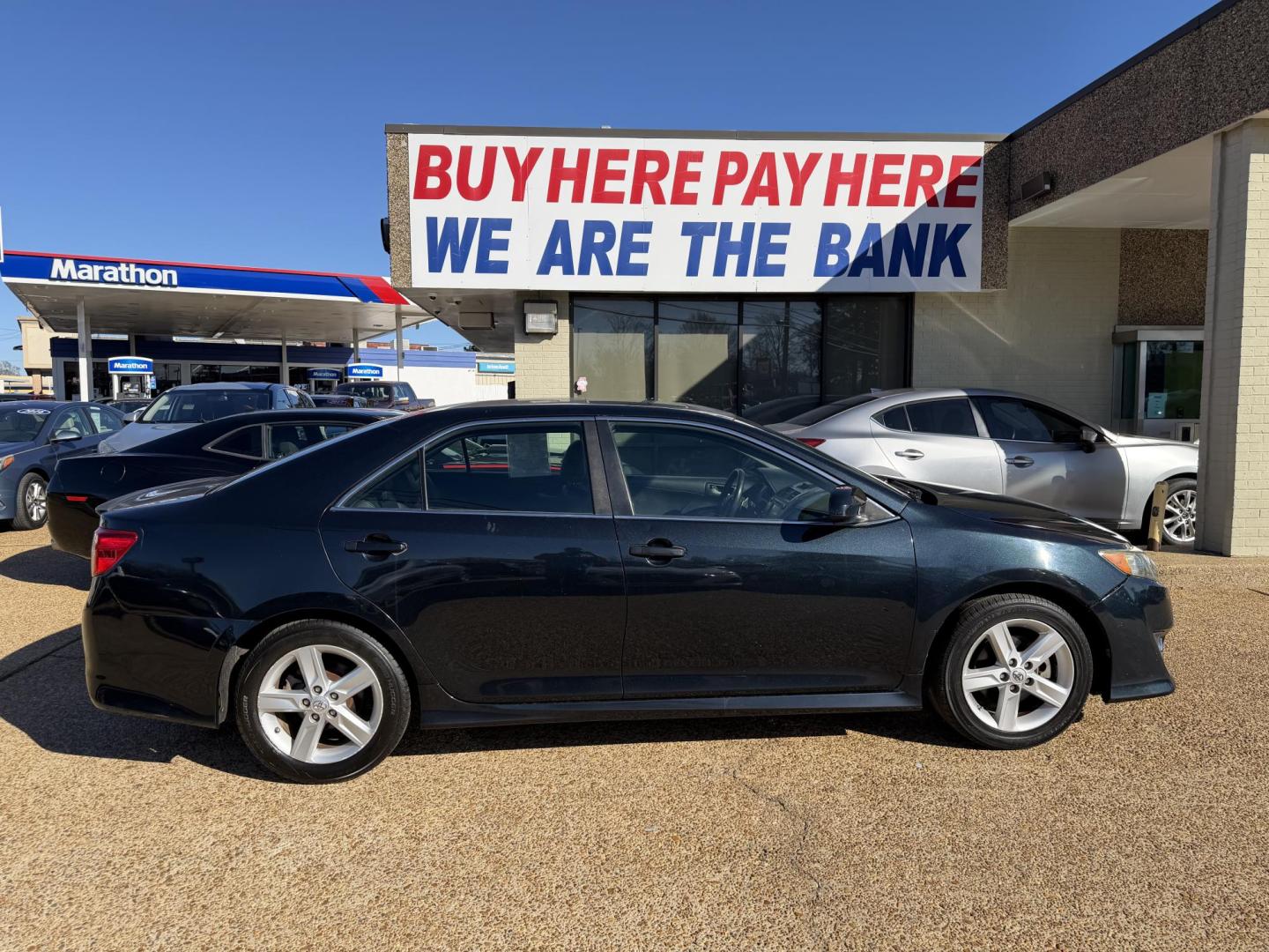 2013 BLUE TOYOTA CAMRY SE (4T1BF1FK5DU) , located at 922 W. Beacon St., Philadelphia, MS, 39350, (601) 650-3675, 32.770447, -89.127151 - Photo#6