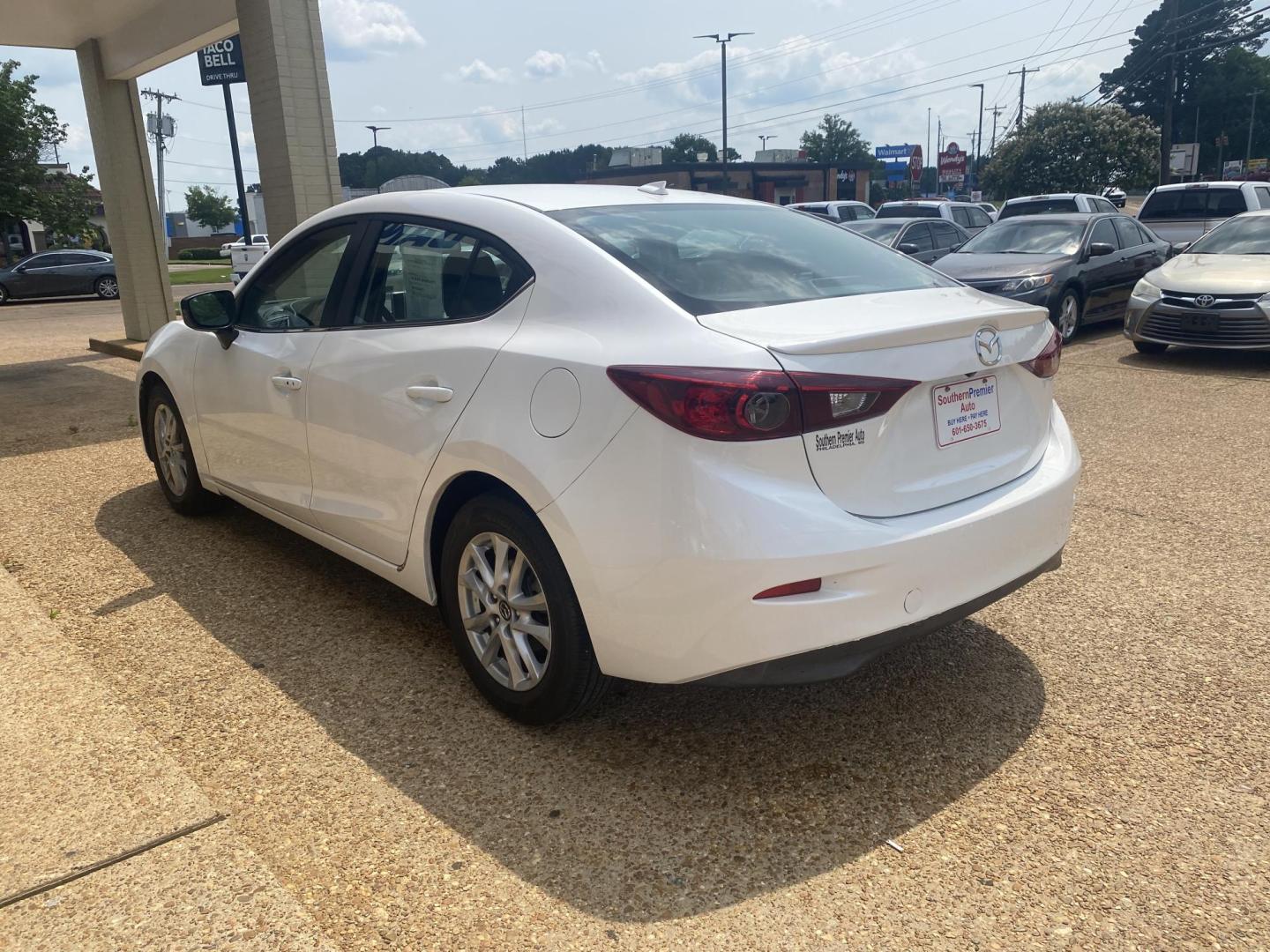 2016 WHITE MAZDA MAZDA3 S GRAND TOURI (3MZBM1X76GM) , located at 922 W. Beacon St., Philadelphia, MS, 39350, (601) 650-3675, 32.770447, -89.127151 - Photo#3