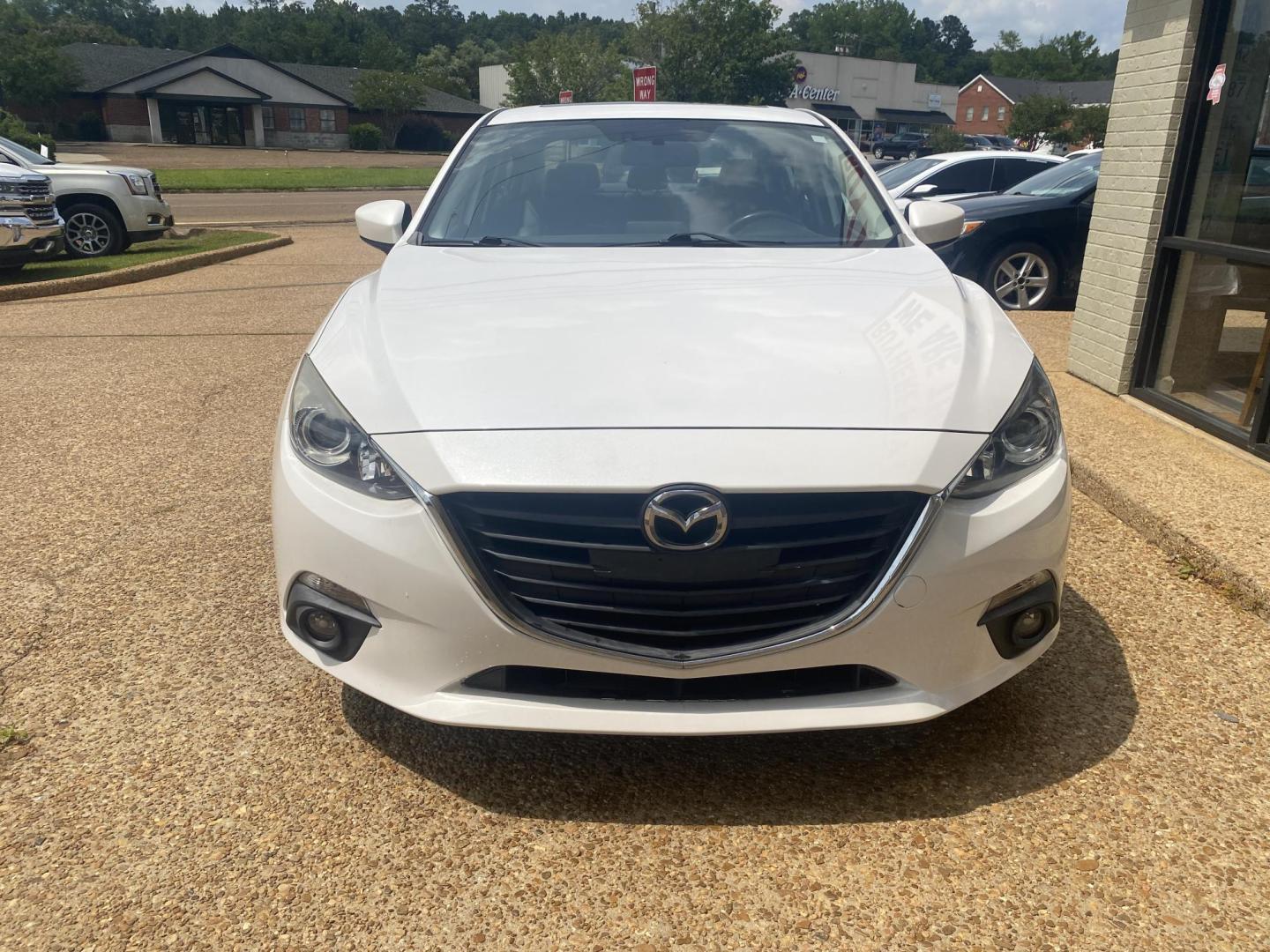 2016 WHITE MAZDA MAZDA3 S GRAND TOURI (3MZBM1X76GM) , located at 922 W. Beacon St., Philadelphia, MS, 39350, (601) 650-3675, 32.770447, -89.127151 - Photo#1