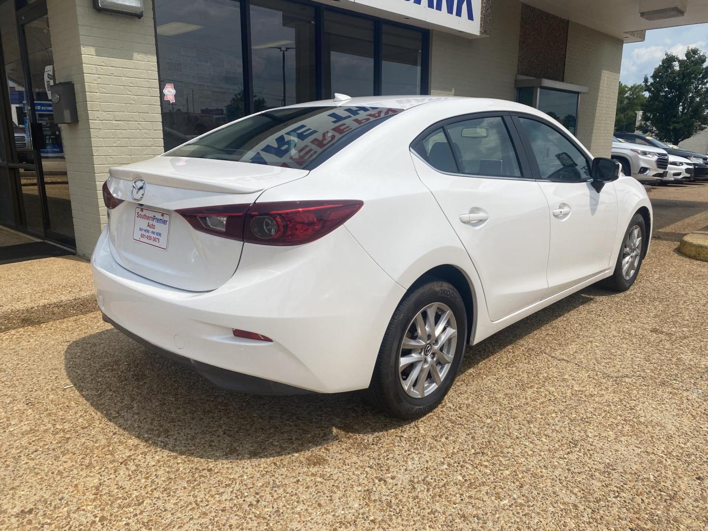 2016 WHITE MAZDA MAZDA3 S GRAND TOURI (3MZBM1X76GM) , located at 922 W. Beacon St., Philadelphia, MS, 39350, (601) 650-3675, 32.770447, -89.127151 - Photo#5