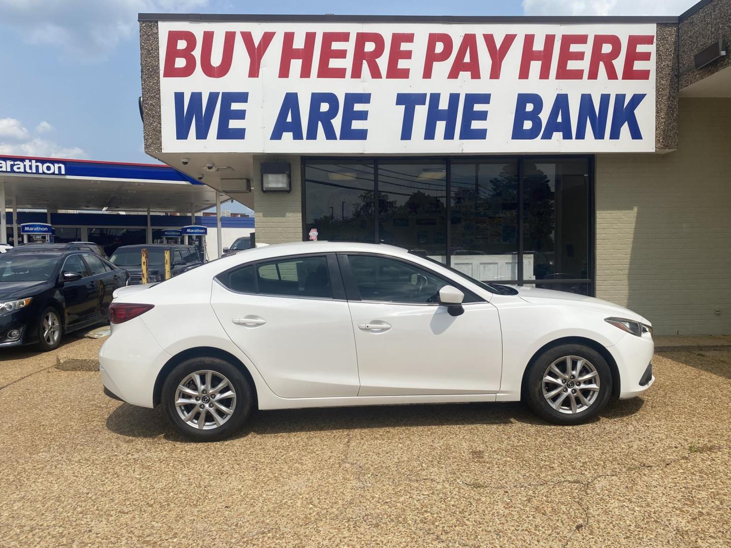2016 WHITE MAZDA MAZDA3 S GRAND TOURI (3MZBM1X76GM) , located at 922 W. Beacon St., Philadelphia, MS, 39350, (601) 650-3675, 32.770447, -89.127151 - Photo#6