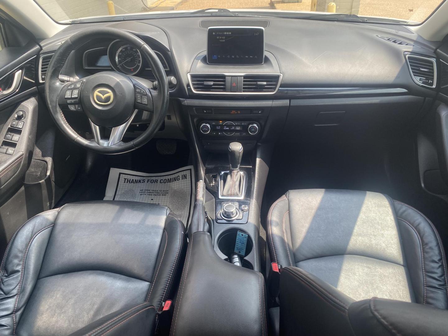 2016 WHITE MAZDA MAZDA3 S GRAND TOURI (3MZBM1X76GM) , located at 922 W. Beacon St., Philadelphia, MS, 39350, (601) 650-3675, 32.770447, -89.127151 - Photo#16