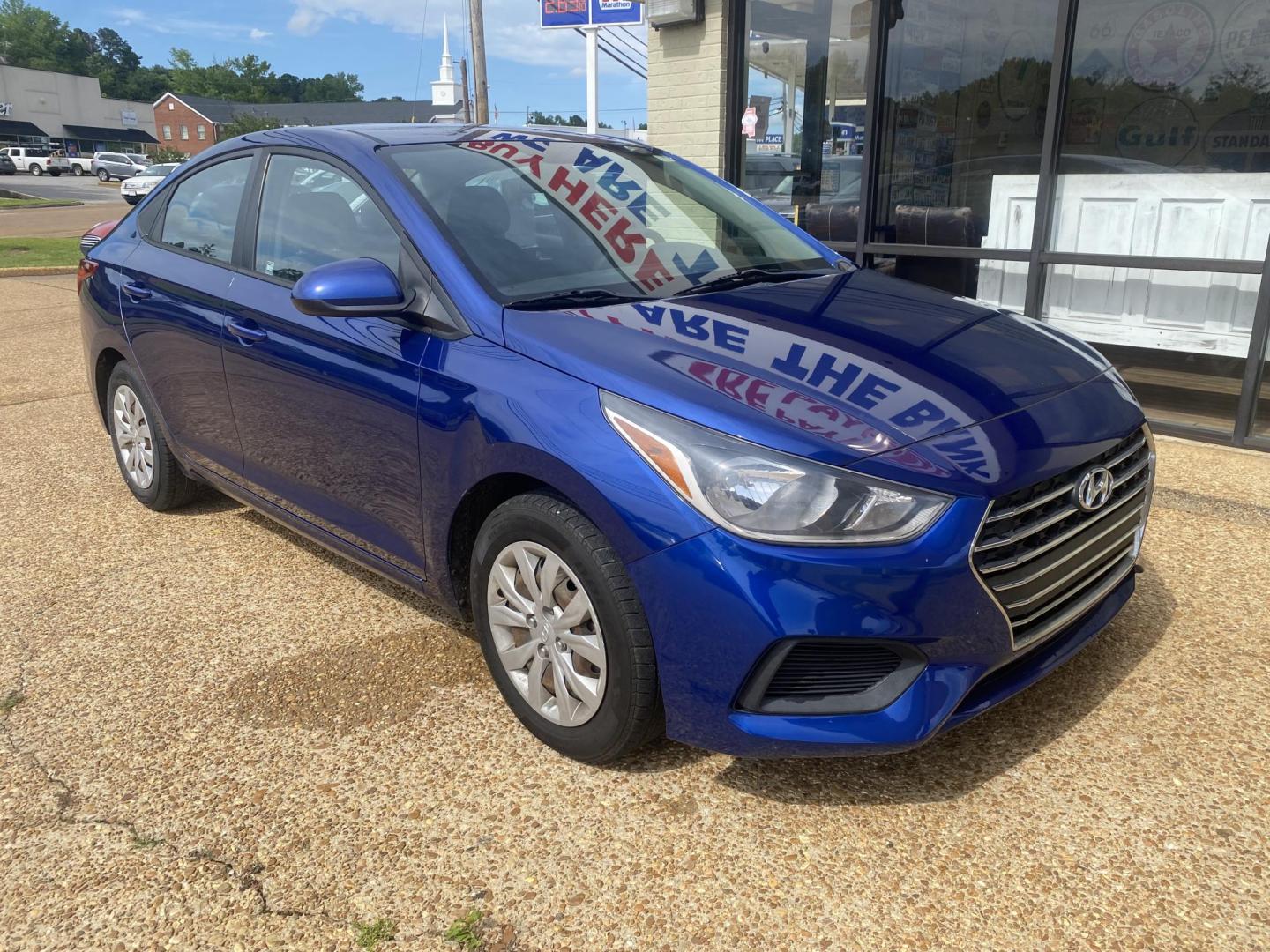 2020 BLUE HYUNDAI ACCENT SE; SEL (3KPC24A62LE) , located at 922 W. Beacon St., Philadelphia, MS, 39350, (601) 650-3675, 32.770447, -89.127151 - Photo#0