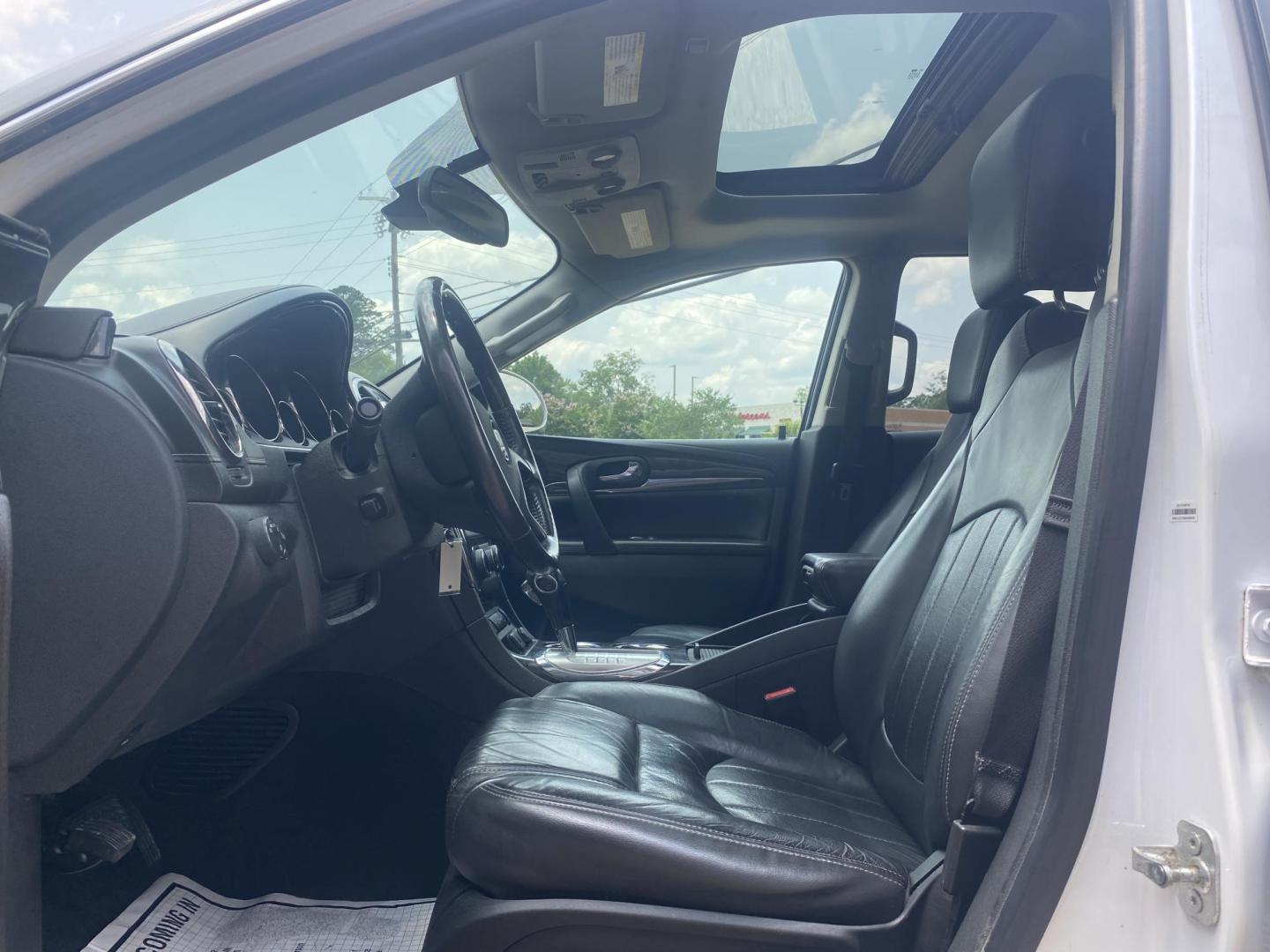 2016 WHITE BUICK ENCLAVE PREMIUM (5GAKVCKDXGJ) , located at 922 W. Beacon St., Philadelphia, MS, 39350, (601) 650-3675, 32.770447, -89.127151 - Photo#9