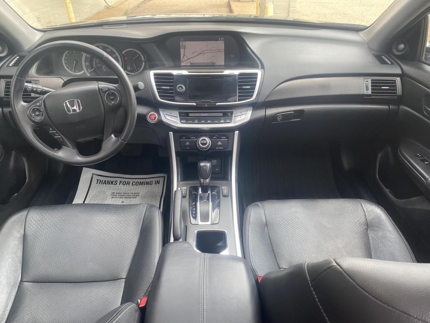 2013 GRAY HONDA ACCORD EX-L (1HGCR2F82DA) , located at 922 W. Beacon St., Philadelphia, MS, 39350, (601) 650-3675, 32.770447, -89.127151 - Photo#16