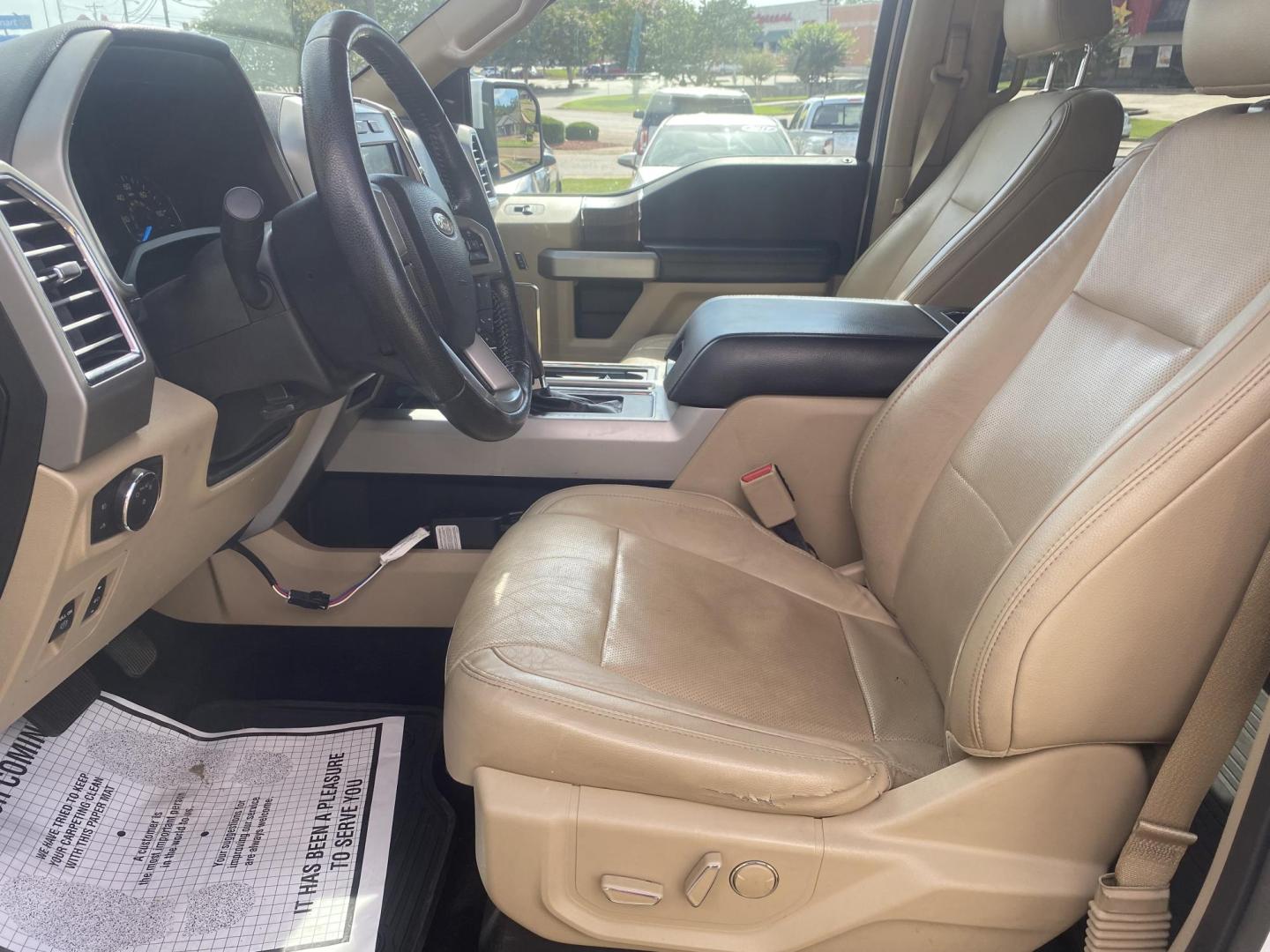 2016 WHITE FORD F-150 LARIAT (1FTEW1EP6GK) , located at 922 W. Beacon St., Philadelphia, MS, 39350, (601) 650-3675, 32.770447, -89.127151 - Photo#9