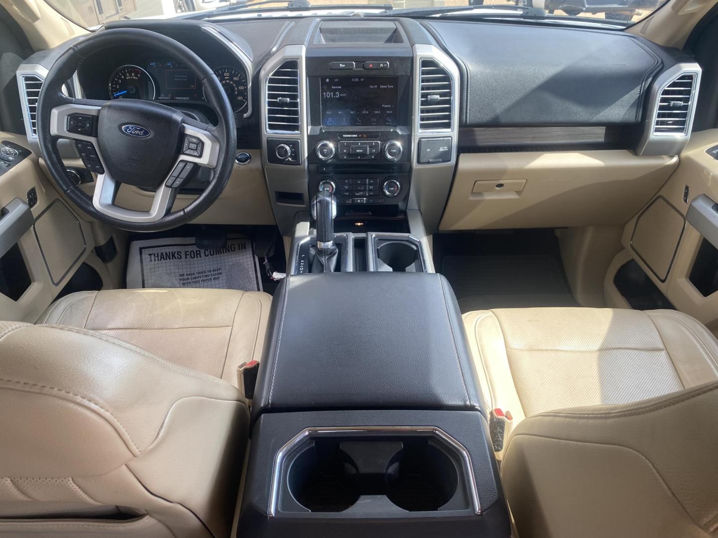2016 WHITE FORD F-150 LARIAT (1FTEW1EP6GK) , located at 922 W. Beacon St., Philadelphia, MS, 39350, (601) 650-3675, 32.770447, -89.127151 - Photo#16