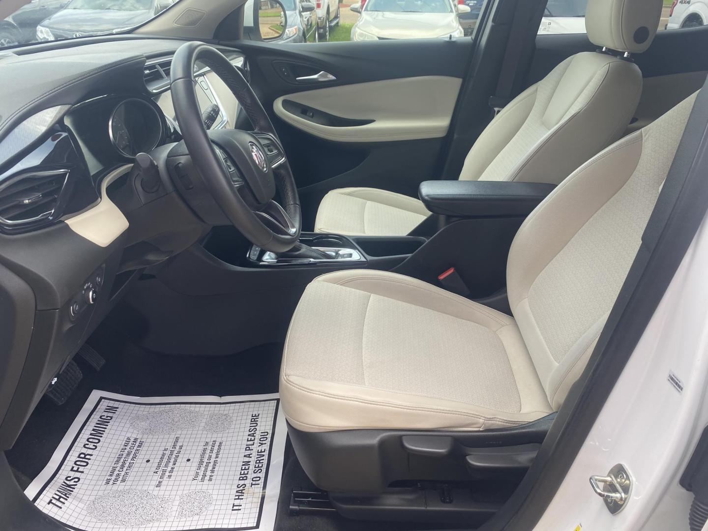 2020 WHITE BUICK ENCORE GX PREFERRED (KL4MMCSLXLB) , located at 922 W. Beacon St., Philadelphia, MS, 39350, (601) 650-3675, 32.770447, -89.127151 - Photo#9