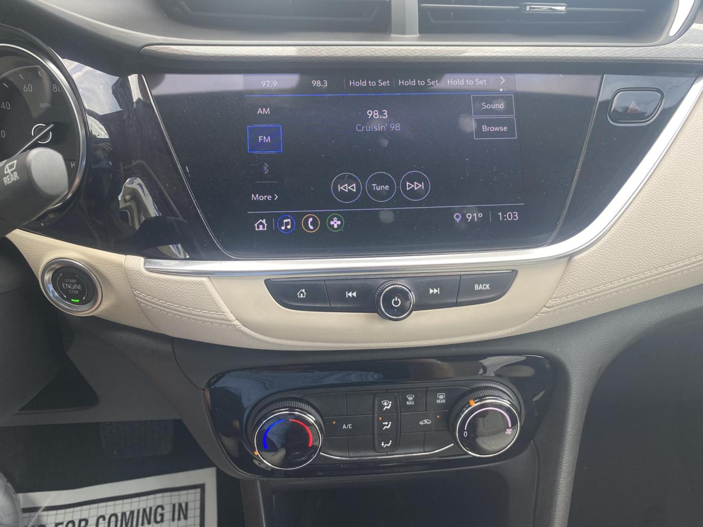2020 WHITE BUICK ENCORE GX PREFERRED (KL4MMCSLXLB) , located at 922 W. Beacon St., Philadelphia, MS, 39350, (601) 650-3675, 32.770447, -89.127151 - Photo#17