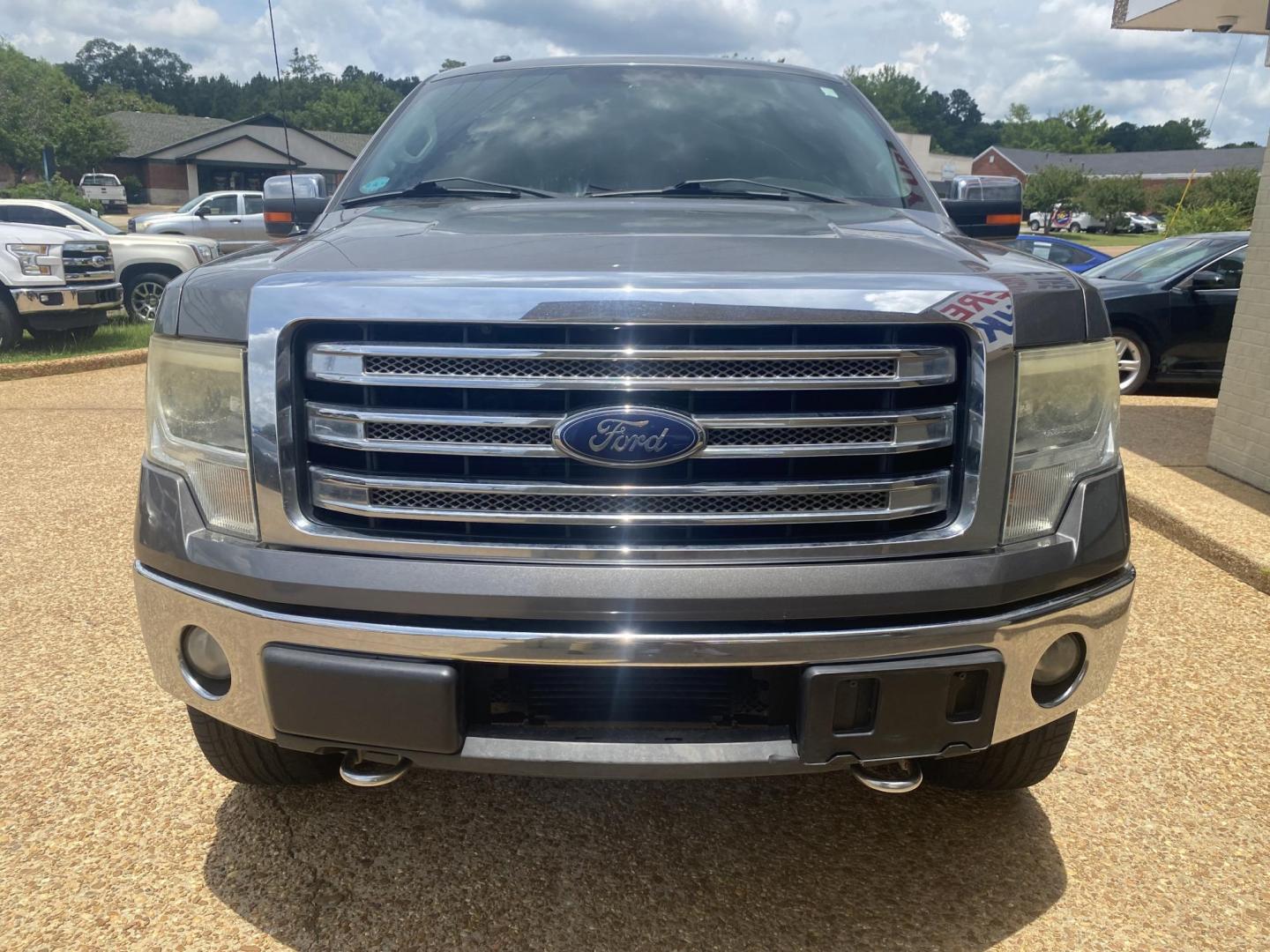 2013 GRAY FORD F-150 LARIAT (1FTFW1ET7DF) , located at 922 W. Beacon St., Philadelphia, MS, 39350, (601) 650-3675, 32.770447, -89.127151 - Photo#1