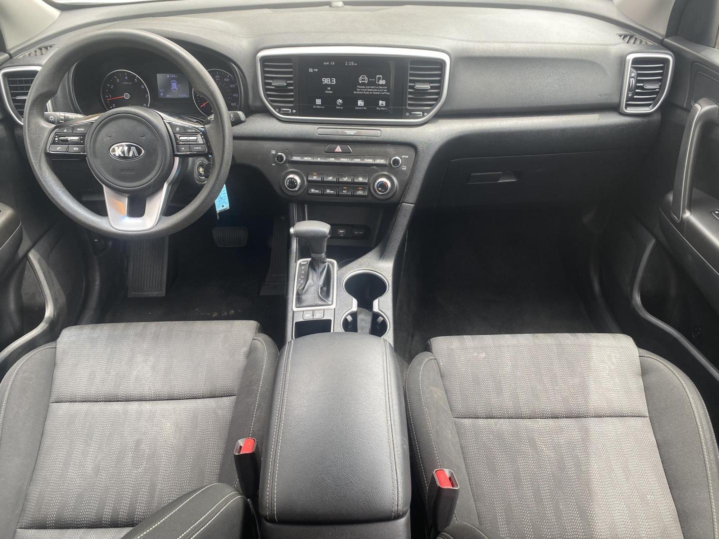 2021 WHITE KIA SPORTAGE LX (KNDPM3AC5M7) , located at 922 W. Beacon St., Philadelphia, MS, 39350, (601) 650-3675, 32.770447, -89.127151 - Photo#16