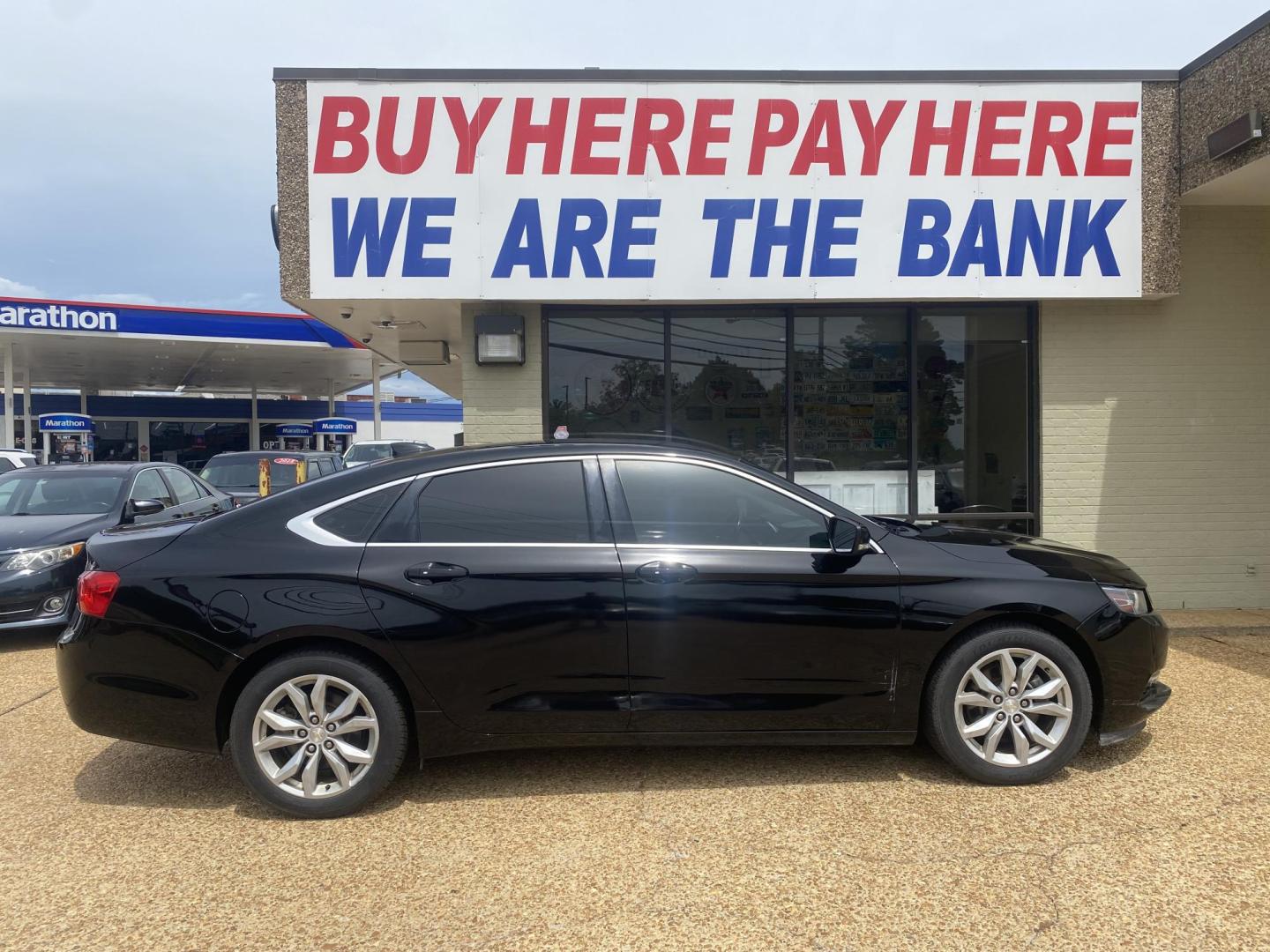 2018 BLACK CHEVROLET IMPALA LT (1LT) (2G1105S32J9) , located at 922 W. Beacon St., Philadelphia, MS, 39350, (601) 650-3675, 32.770447, -89.127151 - Photo#6