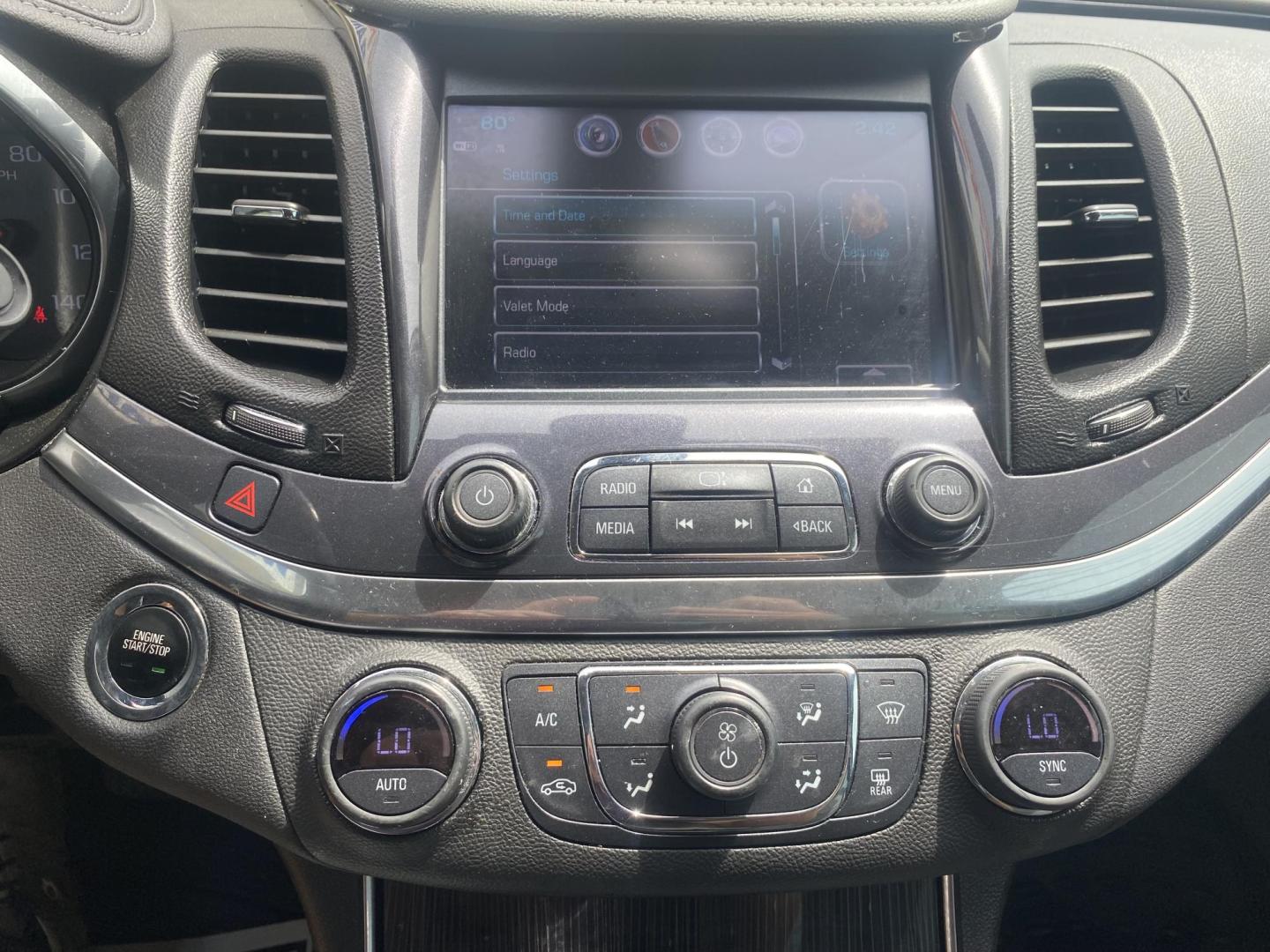 2018 BLACK CHEVROLET IMPALA LT (1LT) (2G1105S32J9) , located at 922 W. Beacon St., Philadelphia, MS, 39350, (601) 650-3675, 32.770447, -89.127151 - Photo#17